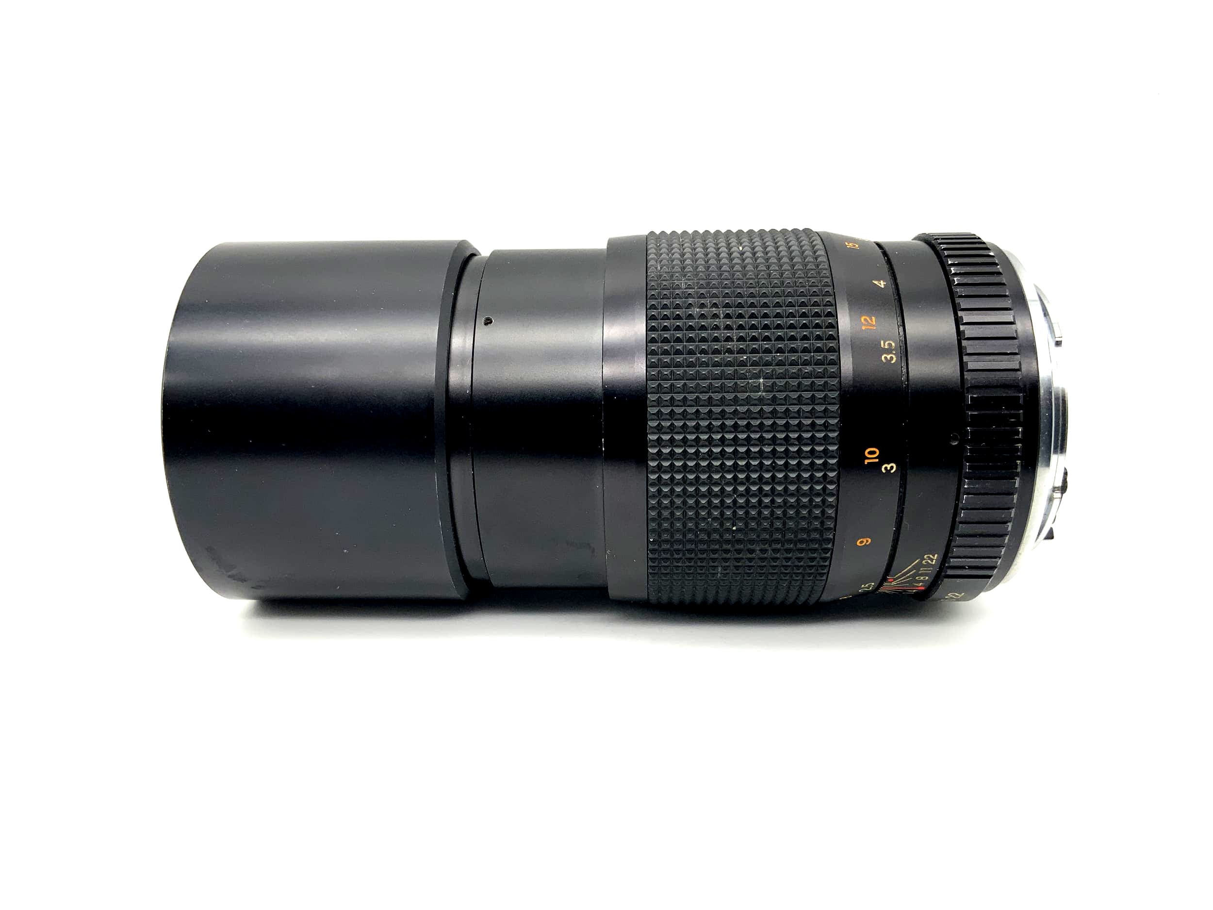 Objectif Yashica 200 mm 1:4 ML C pour appareil photo (Yashica/Contax)