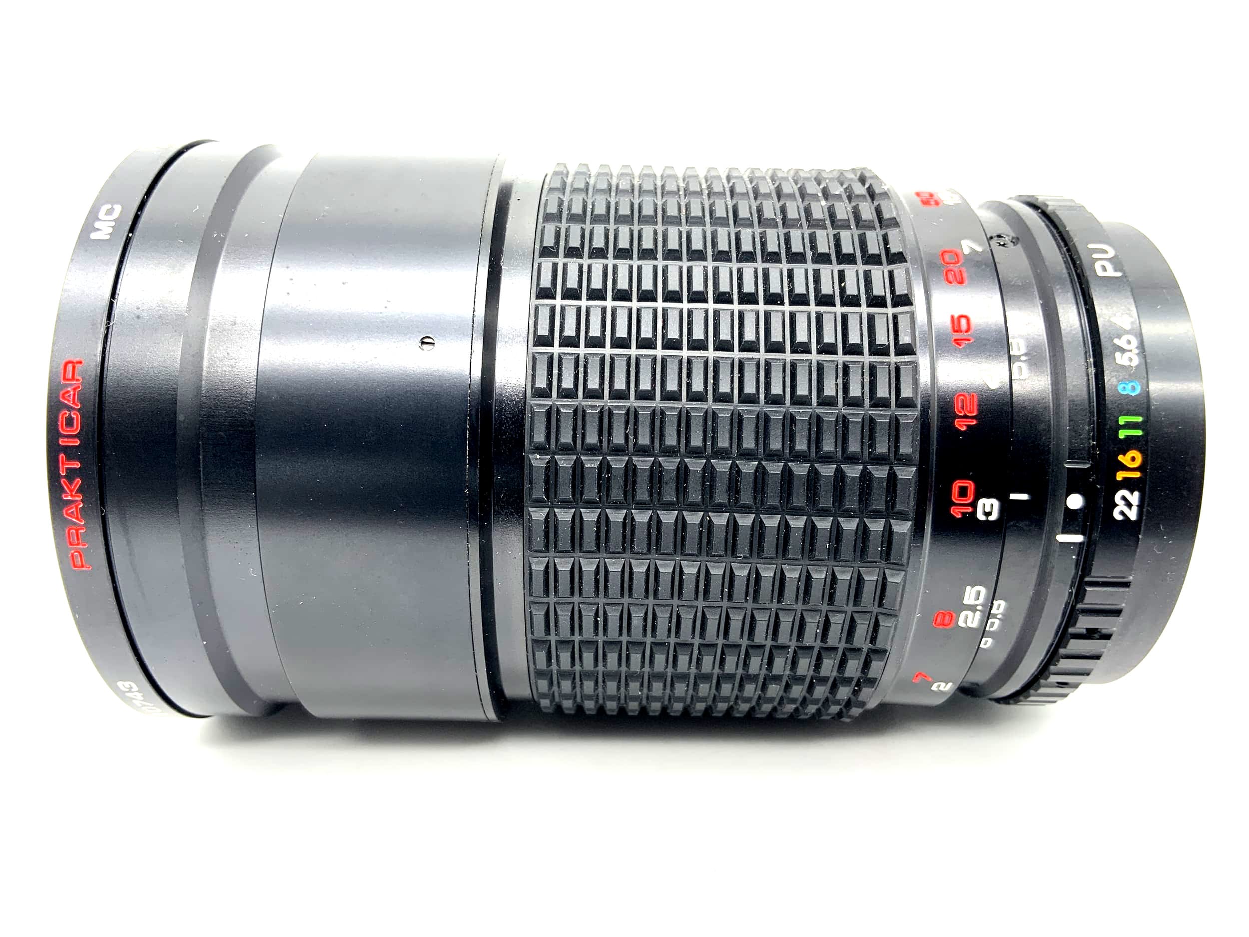 Pentacon 28-200mm 1:4.0-5.6 Lens Prakticar MC Auto Zoom Camera Lens (M42)
