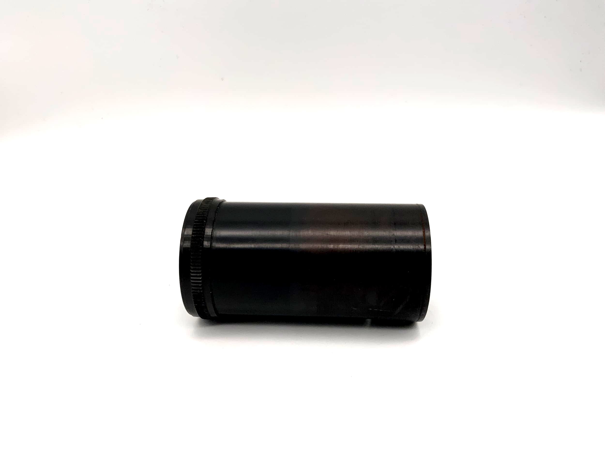 Objectif de projecteur E. Ludwig 80 mm 1:3,5, lentille Auxanar rouge V (enfichable)