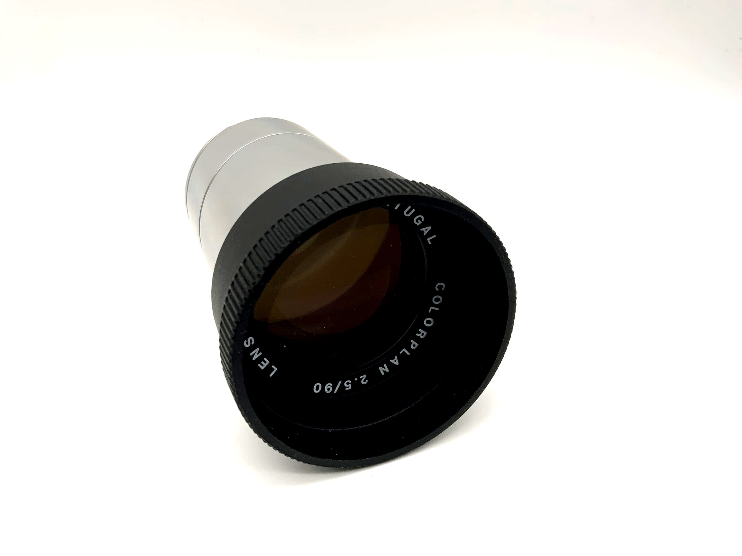 Leitz Portugal 90mm 1:2.5 projector lens, Colorplan lens (helical thread)