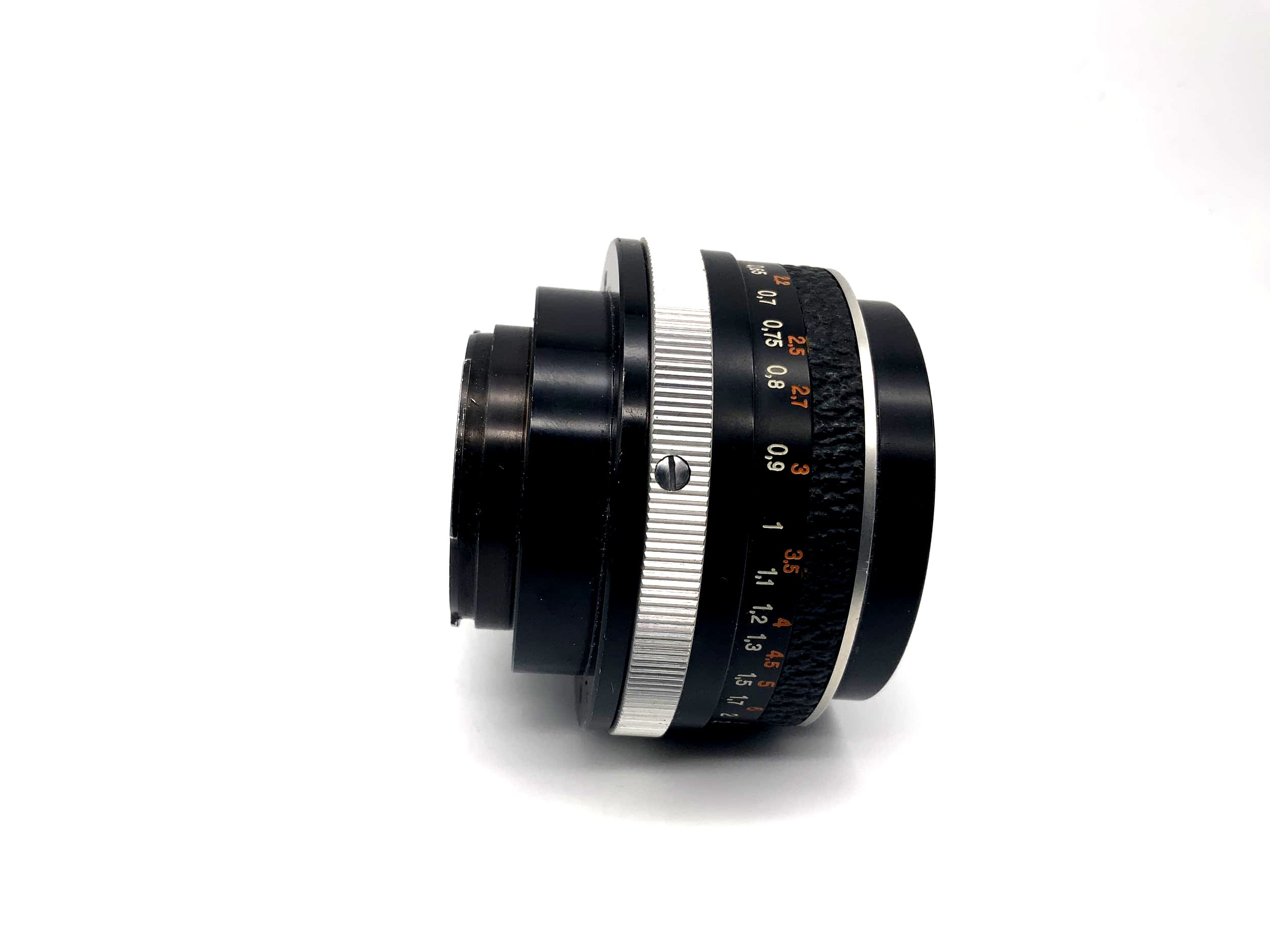 Objectif Carl Zeiss 50 mm 1:2.8 pour appareil photo Jena Tessar (Exa)