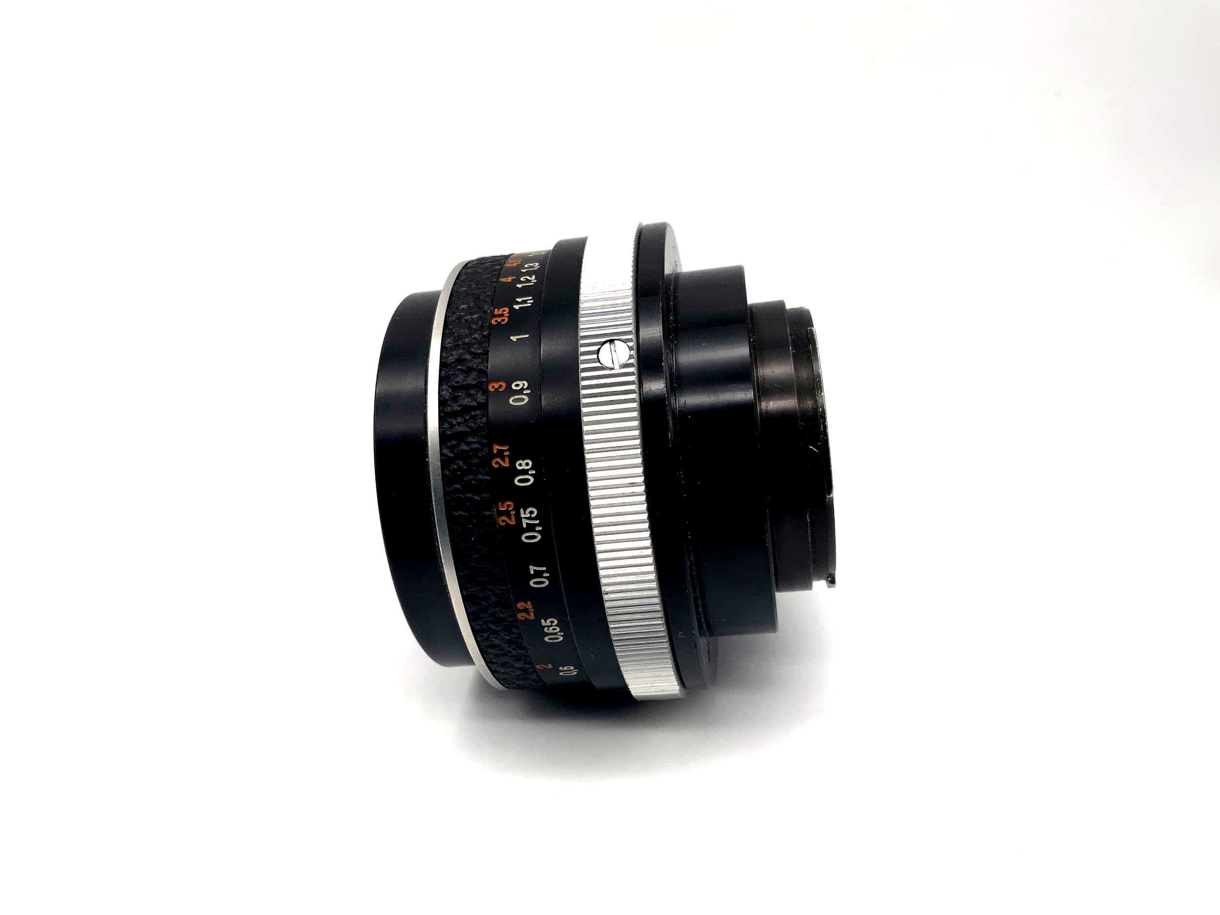 Objectif Carl Zeiss 50 mm 1:2.8 pour appareil photo Jena Tessar (Exa)
