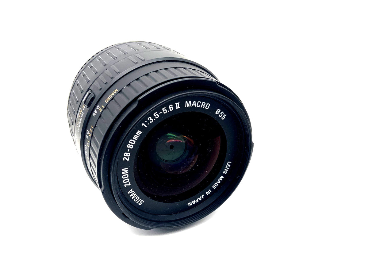 Sigma 28-80mm 1:3.5-5.6 Lens II Macro Zoom Aspherical Lens (Nikon AF)