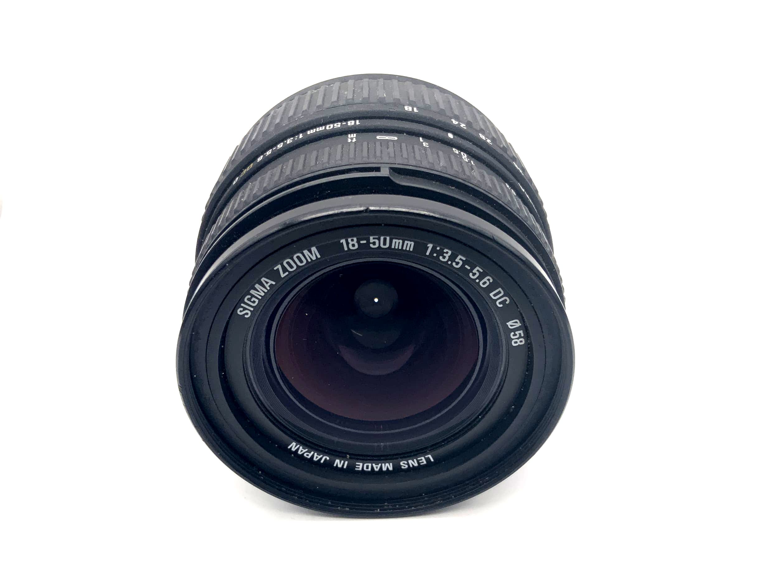 Objectif zoom Sigma 18-50mm 1:3.5-5.6 DC (Nikon AF)