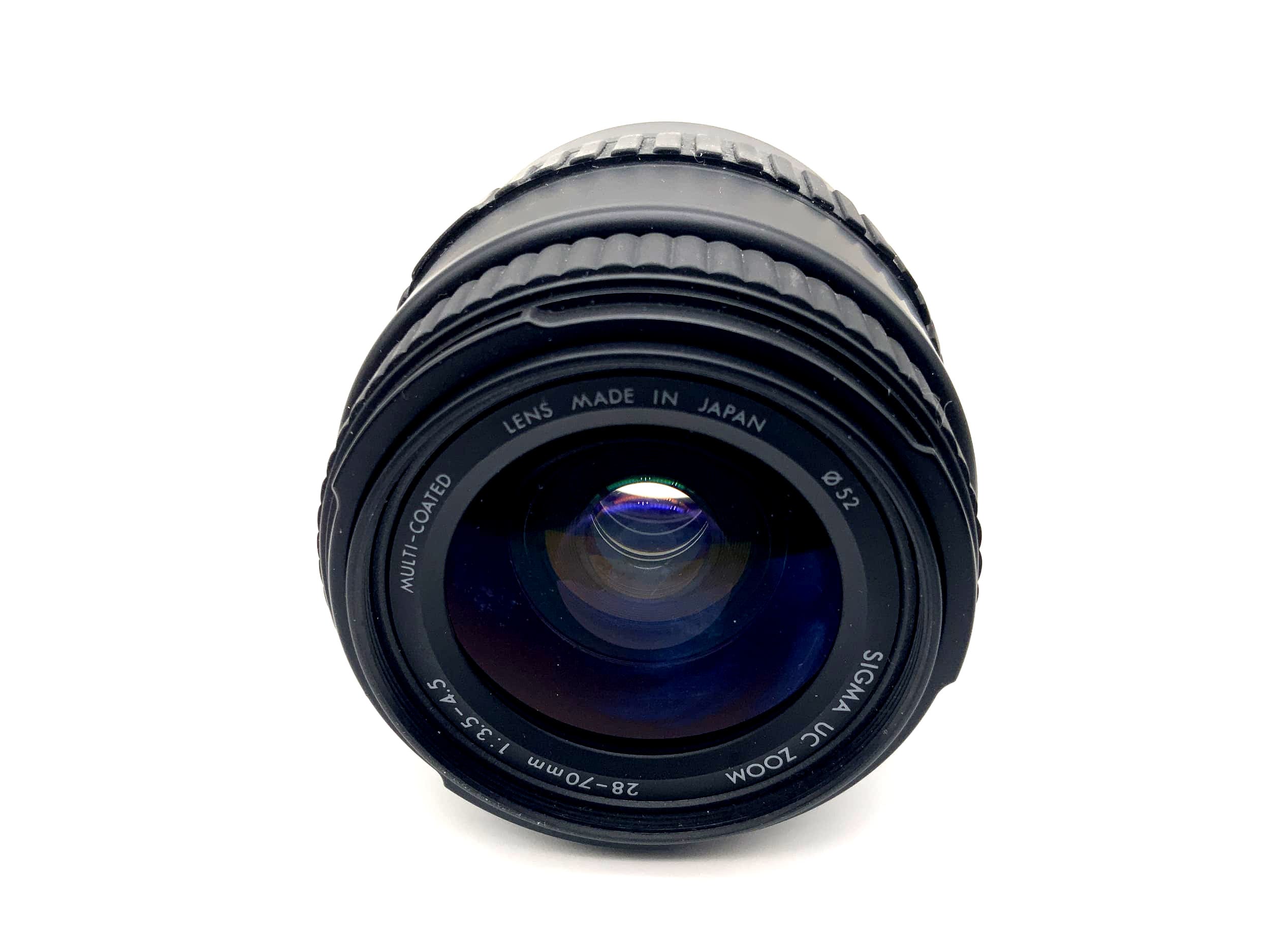 Objectif Sigma 28-70mm 1:3.5-4.5 UC Zoom Multi-Coated MC AF (Canon EF)