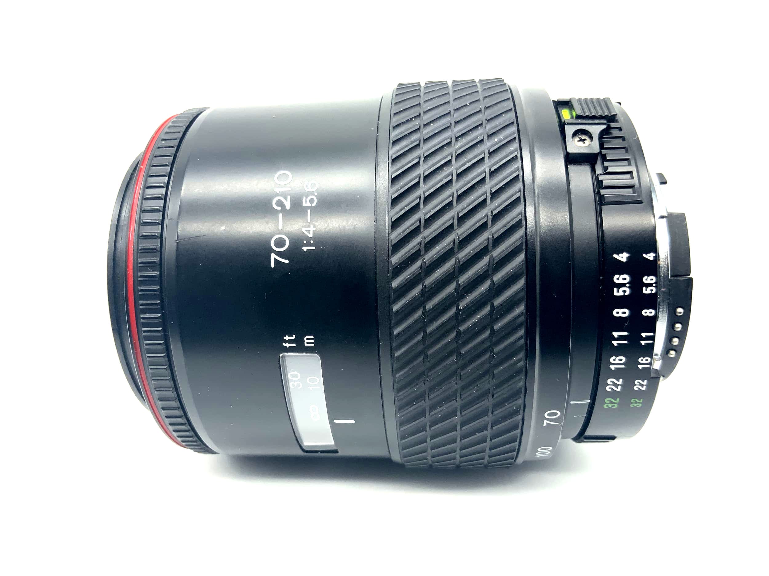 Objectif d'appareil photo AF Tokina 70-210 mm 1:4-5.6 (Nikon AF)