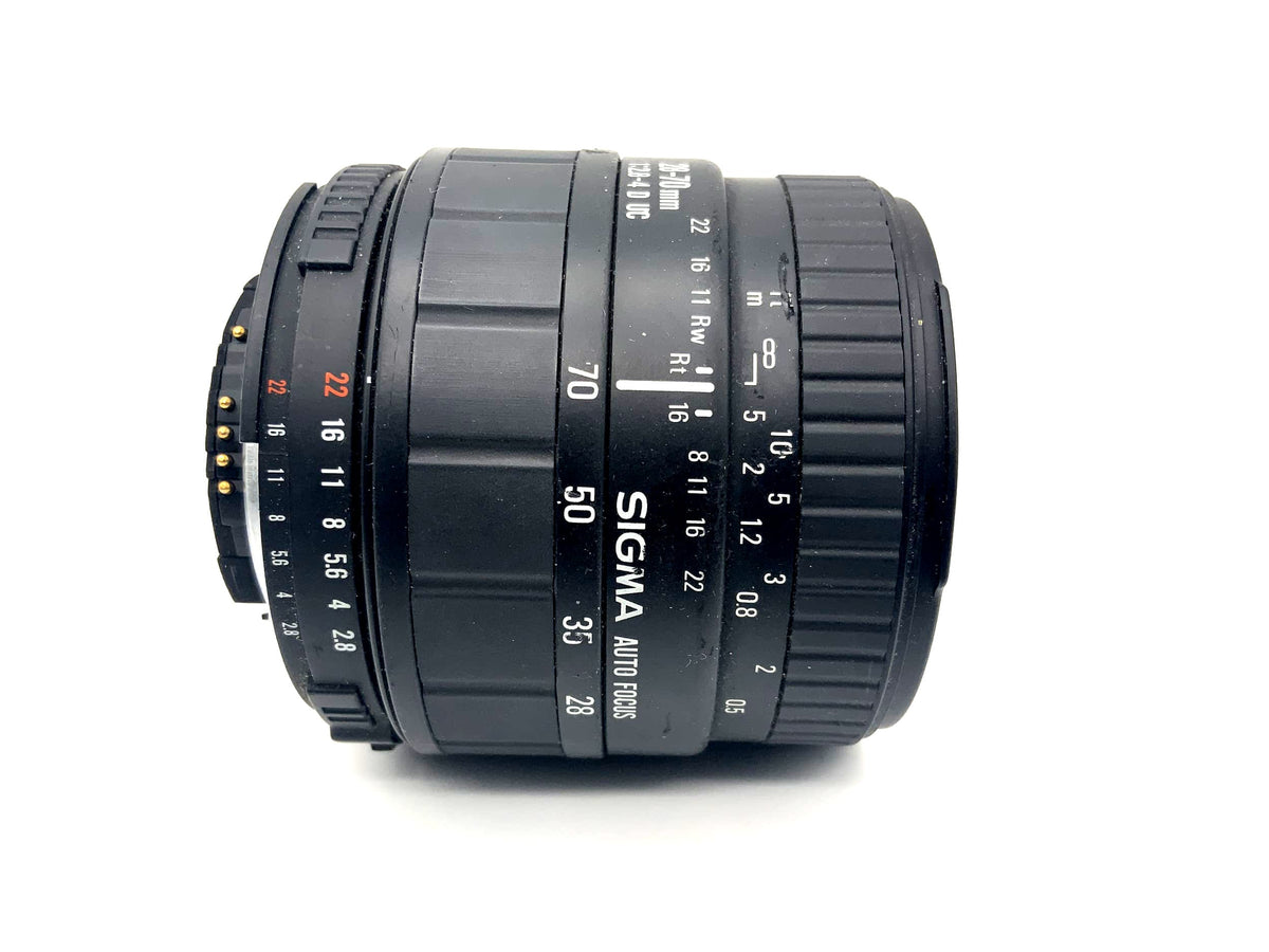 Objectif Sigma 28-70 mm 1:2,8-4 Objectif d'appareil photo AF Zoom UC (Nikon AF)