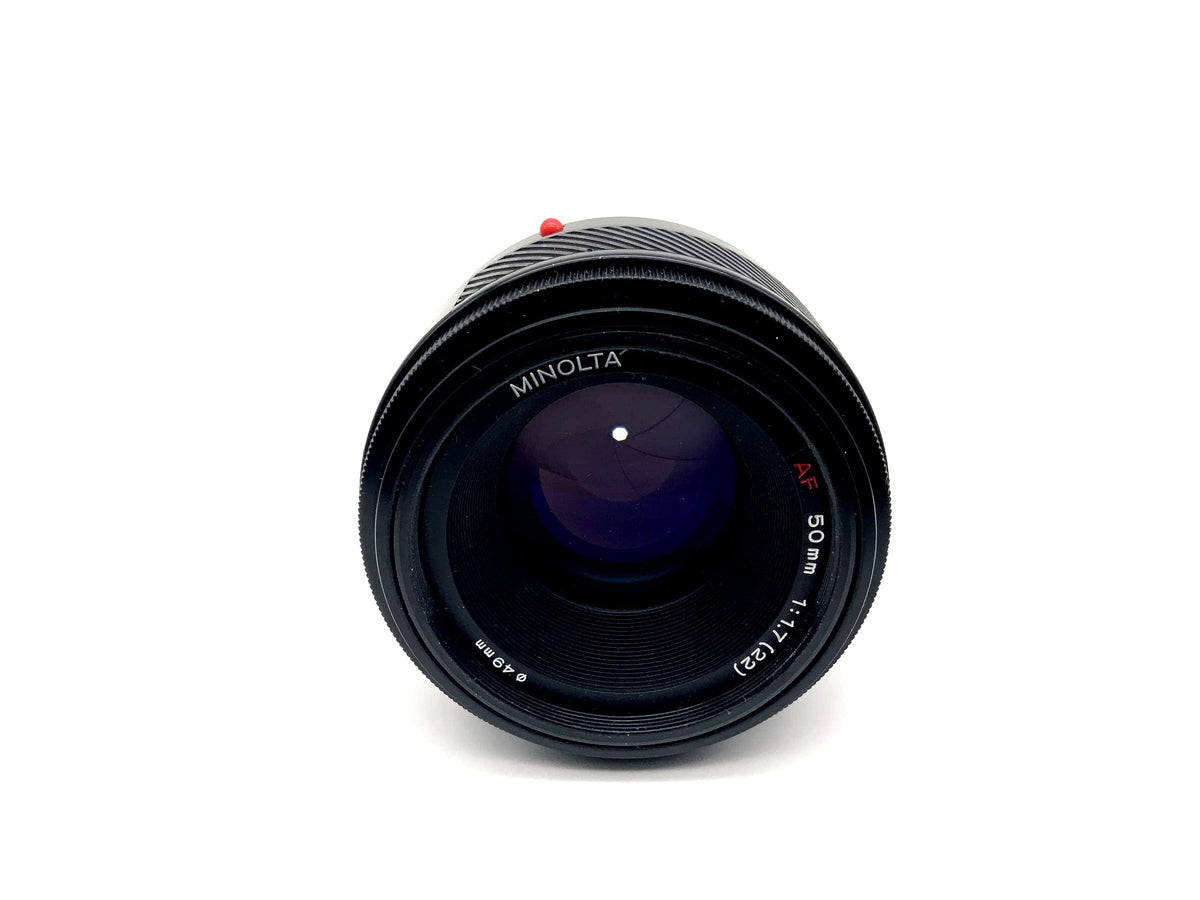 Objectif Minolta 50 mm 1:1,7 (22) pour appareil photo AF (Minolta AF/Sony A)