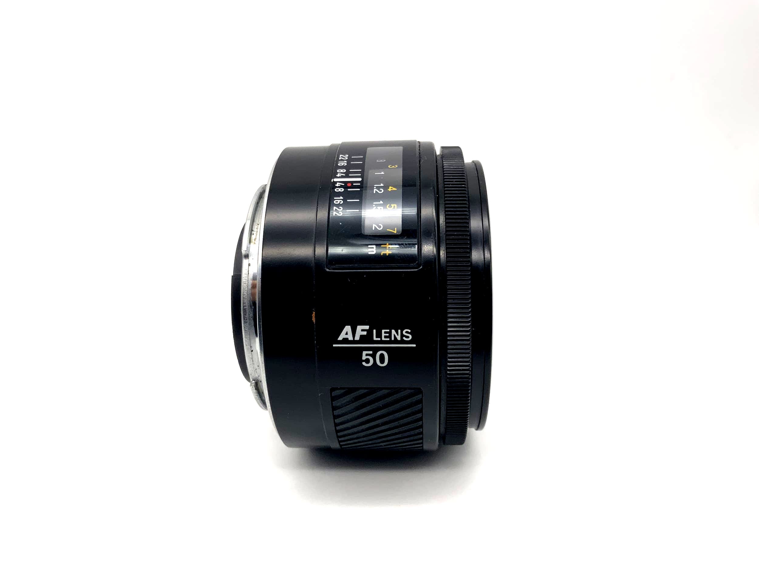 Objectif Minolta 50 mm 1:1,7 (22) pour appareil photo AF (Minolta AF/Sony A)