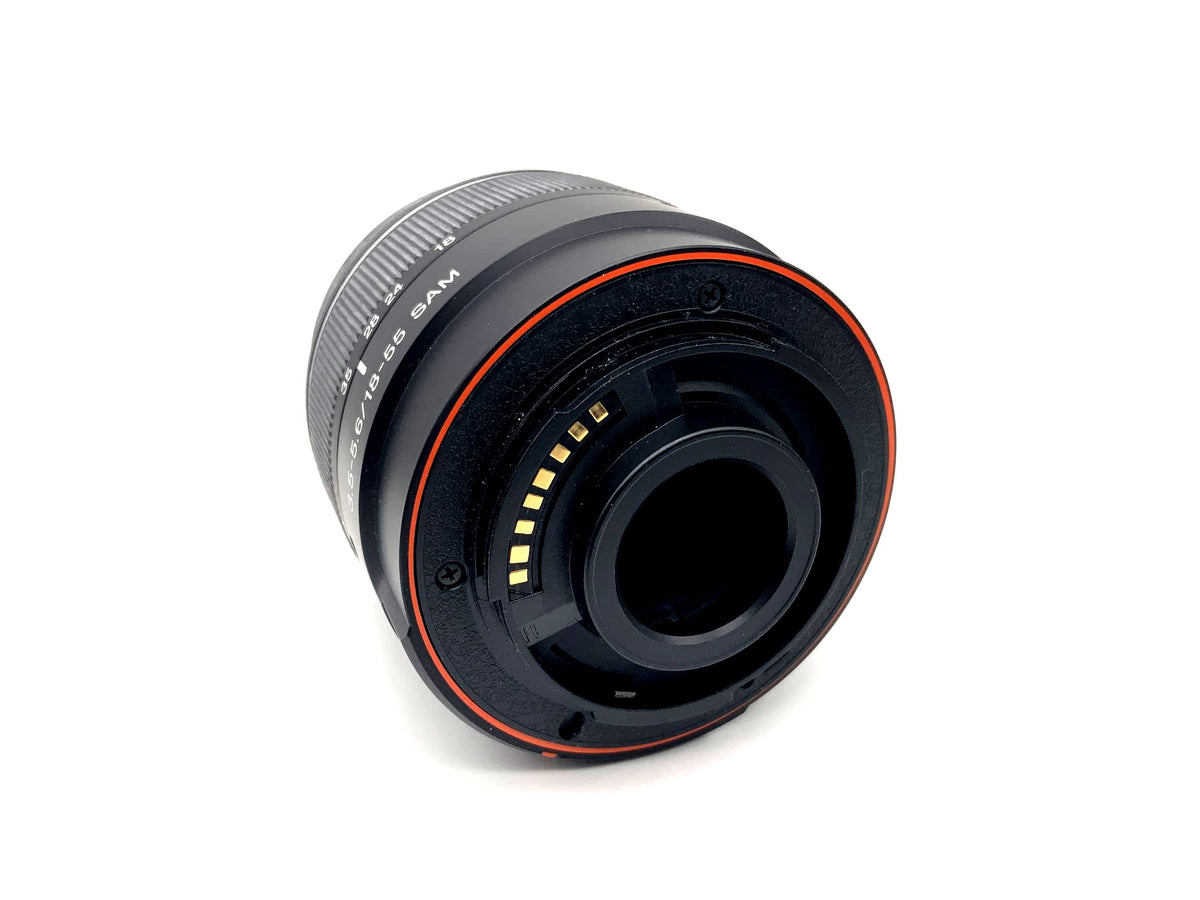 Objectif Sony 18-55 mm 1:3.5-5.6 DT SAM 0,25 m/0,82 pi N50 (Minolta AF/Sony A)