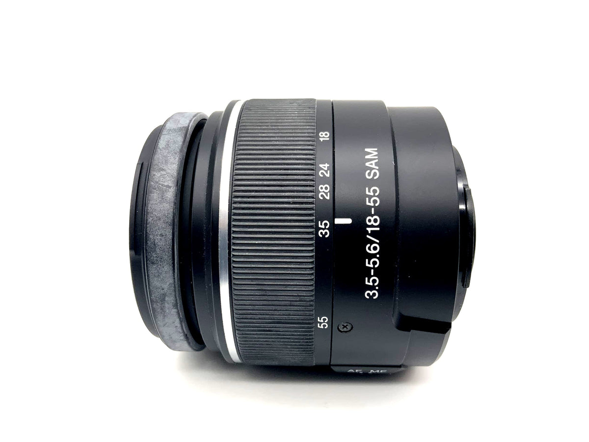Objectif Sony 18-55 mm 1:3.5-5.6 DT SAM 0,25 m/0,82 pi N50 (Minolta AF/Sony A)
