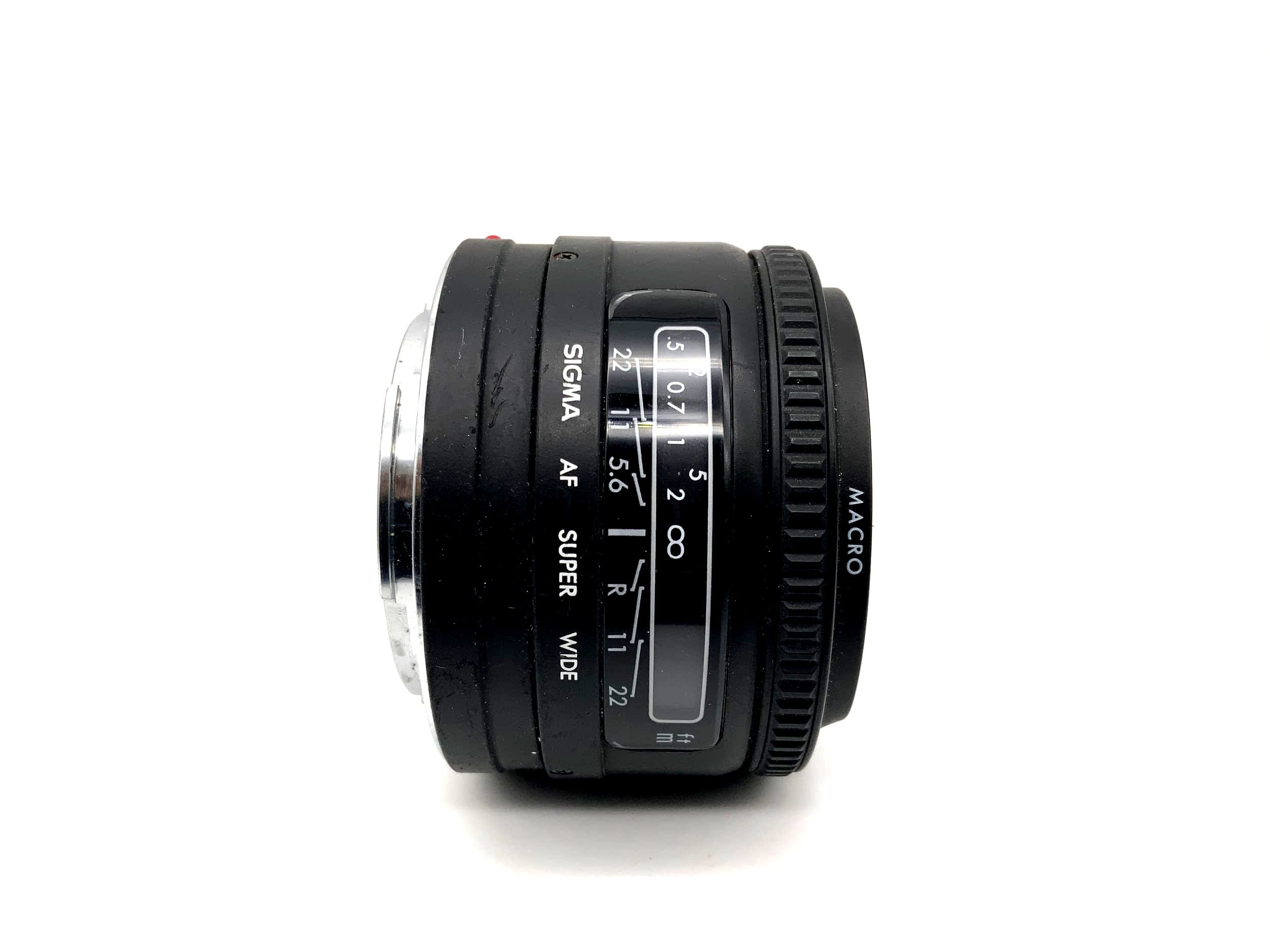 Objectif Sigma 24 mm 1:2.8 Super-Grand Angle II MC AF pour appareil photo (Minolta AF/Sony A)
