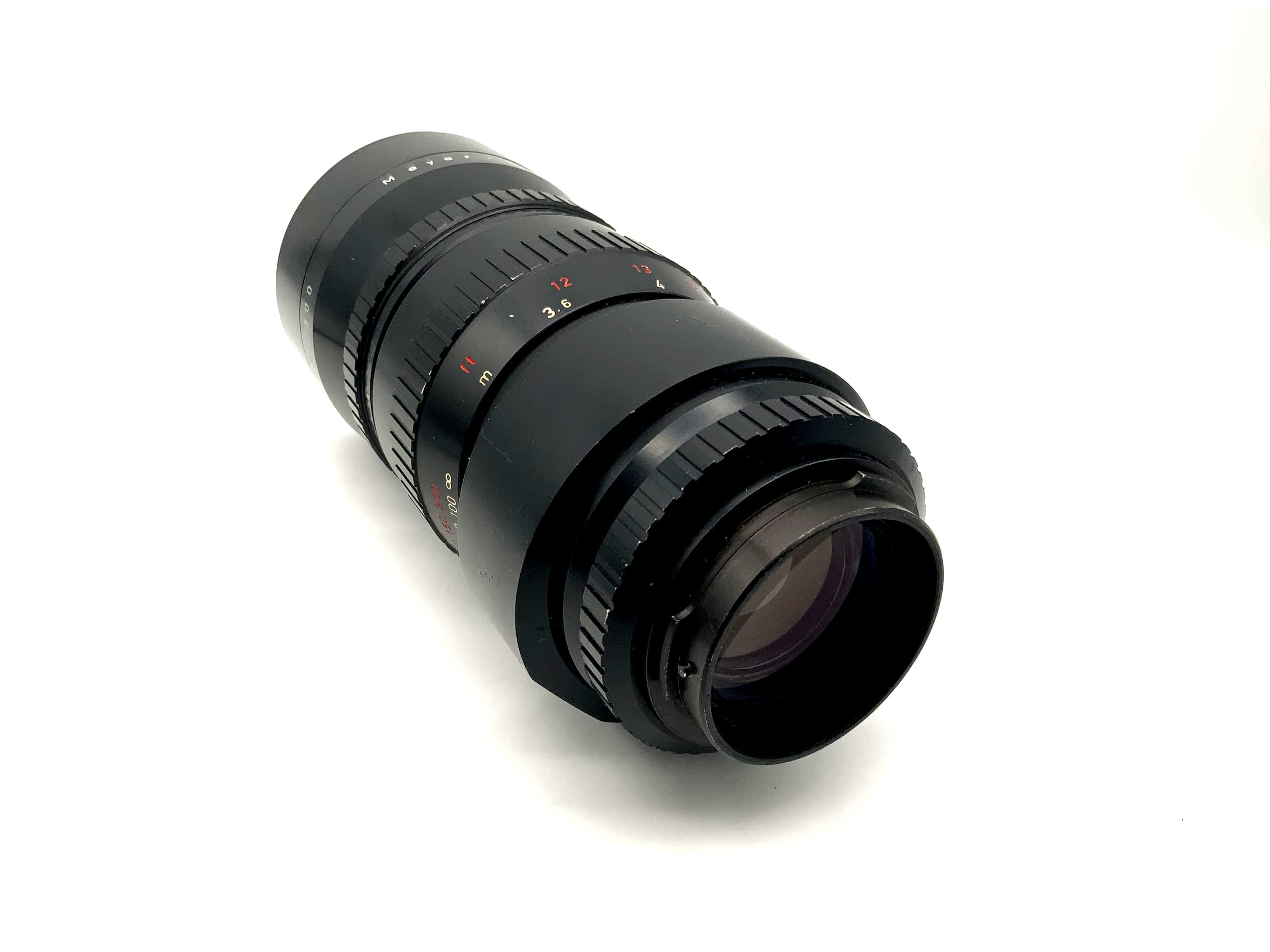 Objectif Meyer Optik Görlitz 300 mm 1:4 pour appareil photo Orestegor (Pentacon Six)