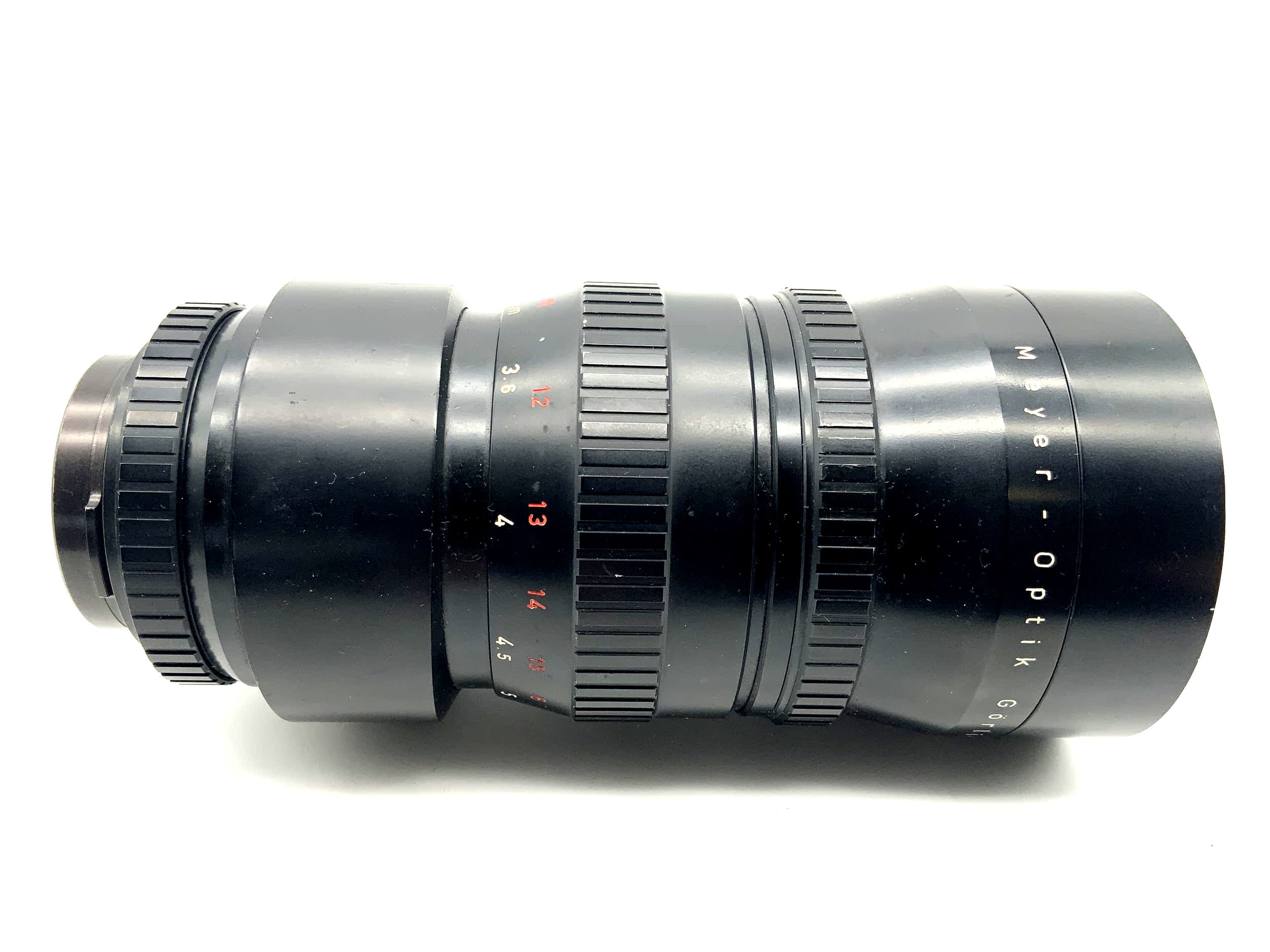 Objectif Meyer Optik Görlitz 300 mm 1:4 pour appareil photo Orestegor (Pentacon Six)