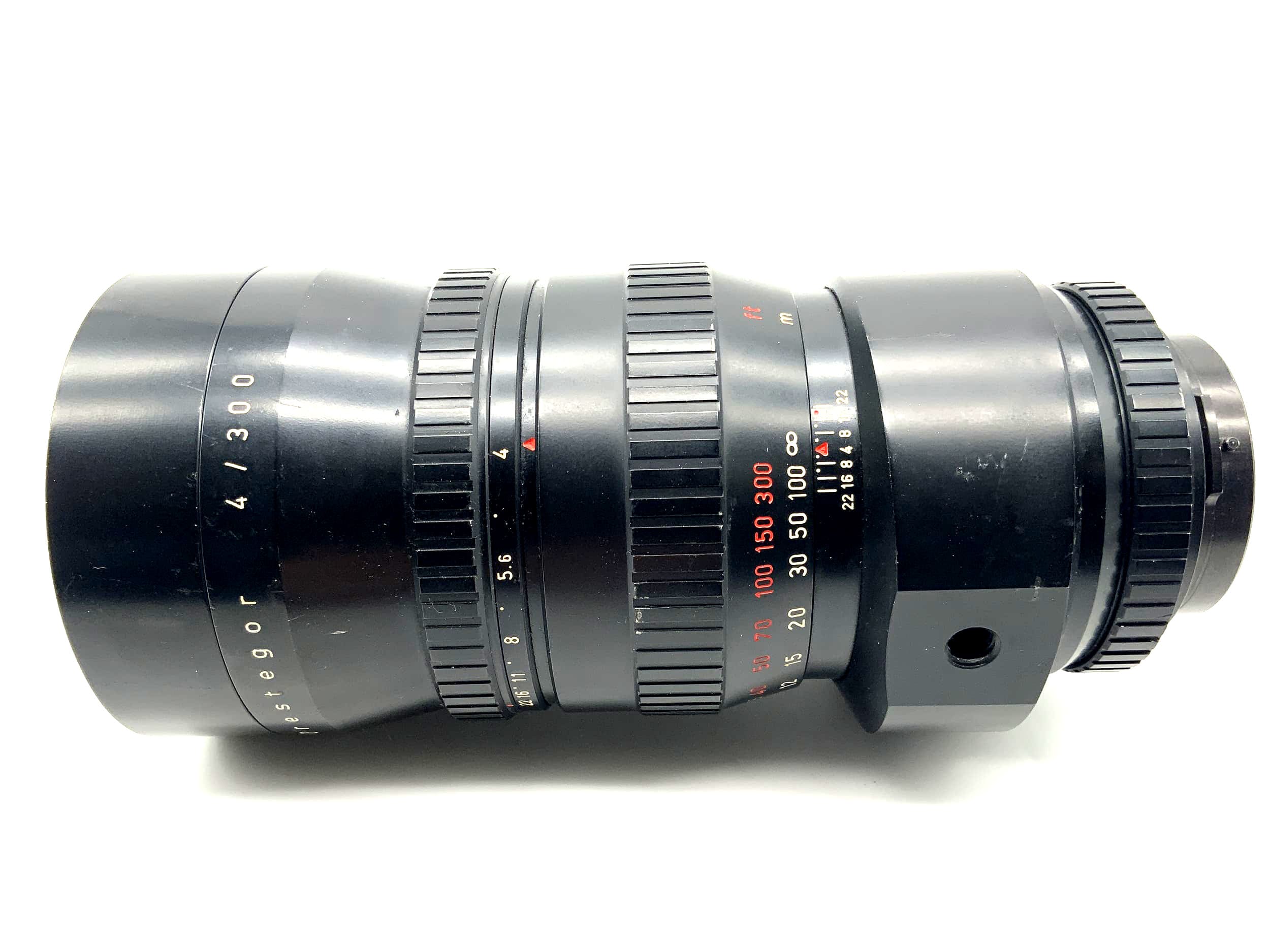 Objectif Meyer Optik Görlitz 300 mm 1:4 pour appareil photo Orestegor (Pentacon Six)