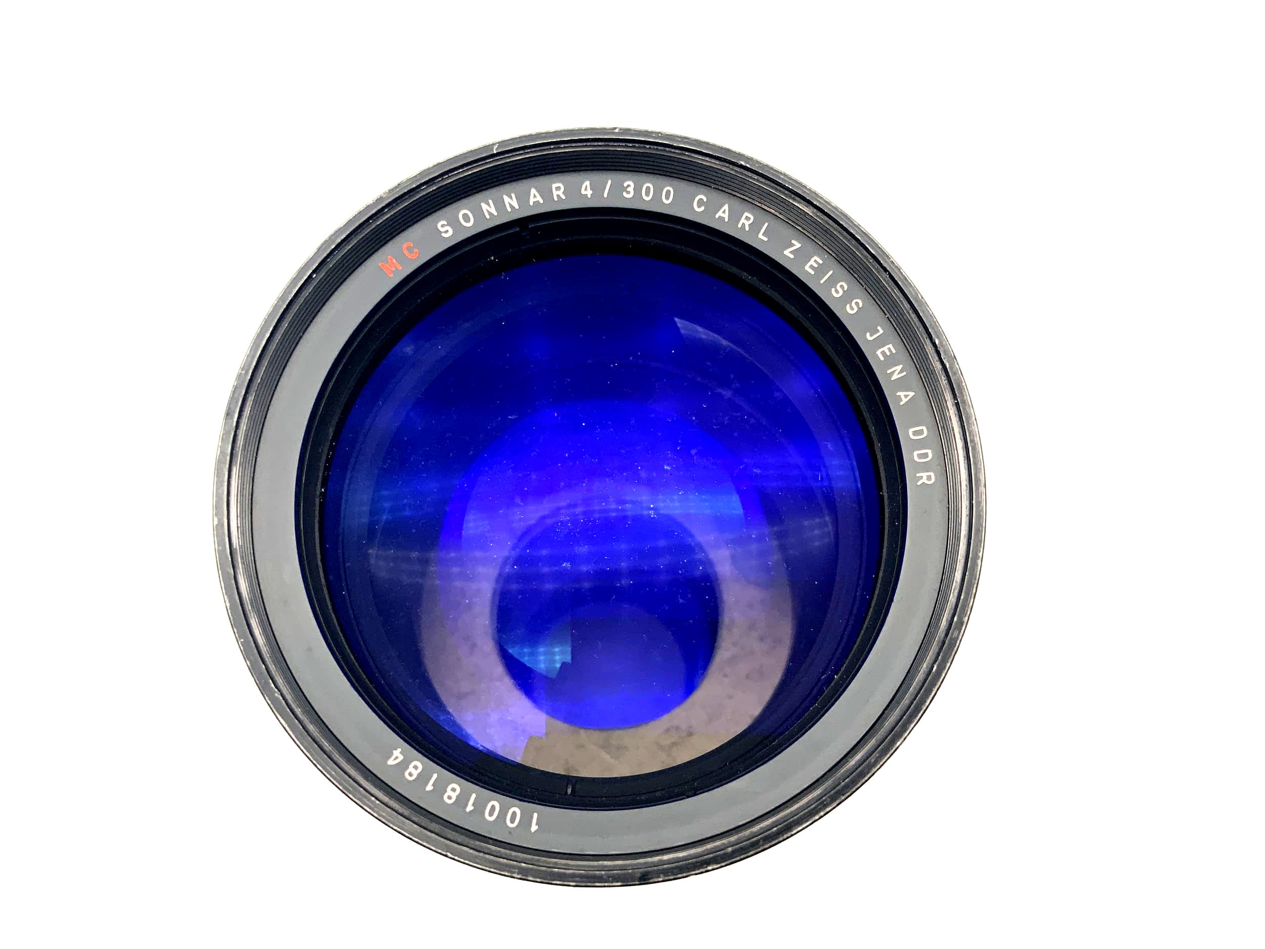 Objectif Carl Zeiss 300 mm 1:4 Jena DDR MC Sonnar (Exa)