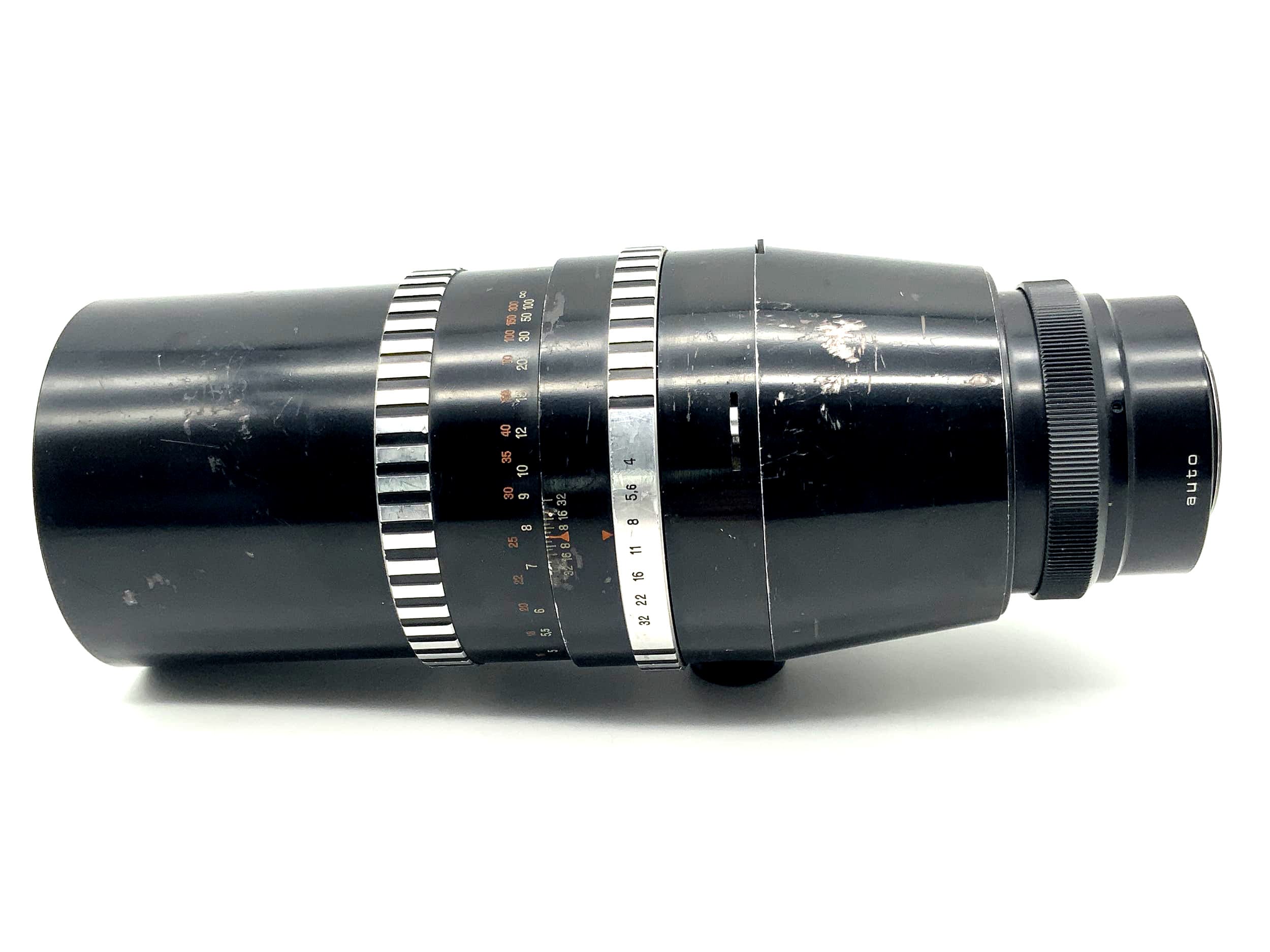 Objectif Carl Zeiss 300 mm 1:4 de Jena Sonnar (M42) Brouillard !