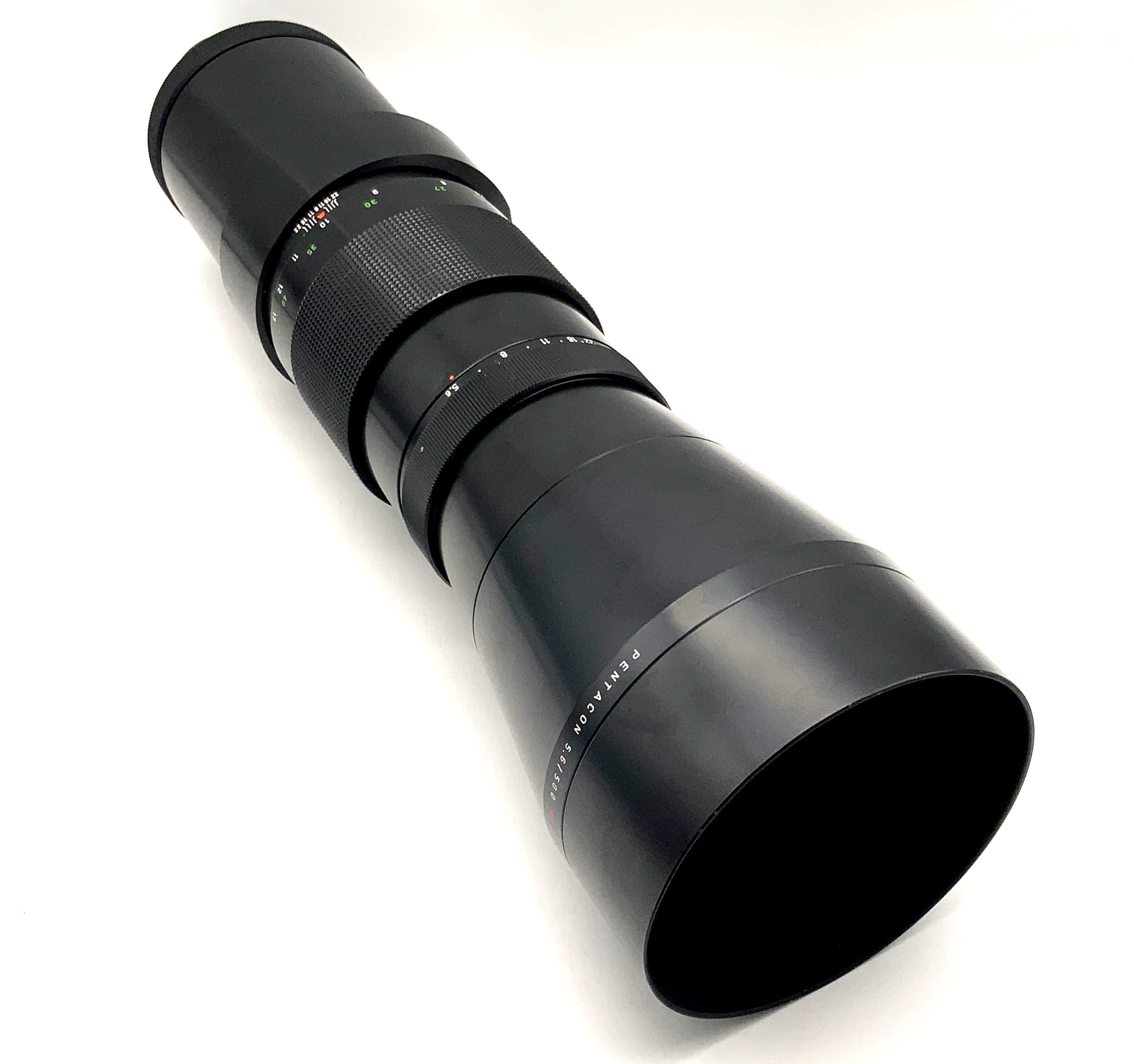 Objectif Pentacon 500 mm 1:5.6 MC Multi Coated GDR pour appareil photo (M42) Champignon !