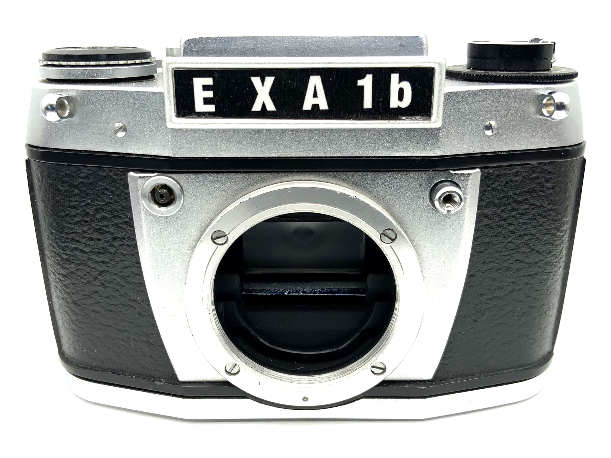 Appareil photo reflex 35 mm Exa 1b avec boîtier Exakta Ihagee à prisme (M42)