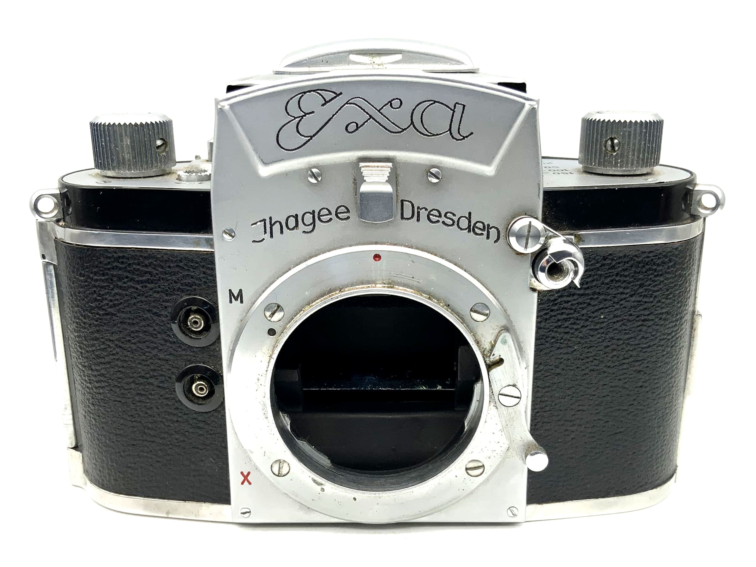Boîtier d'appareil photo reflex 35 mm Exa Ihagee Type 4 Dresden (monture Exa)