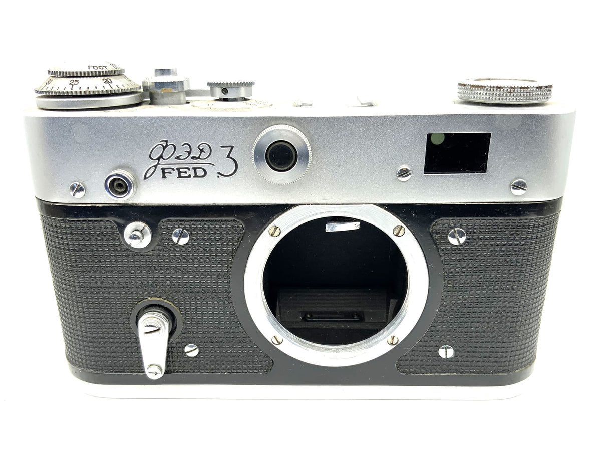 FED 3 35mm Viewfinder Camera Vintage USSR Camera Body (M39)