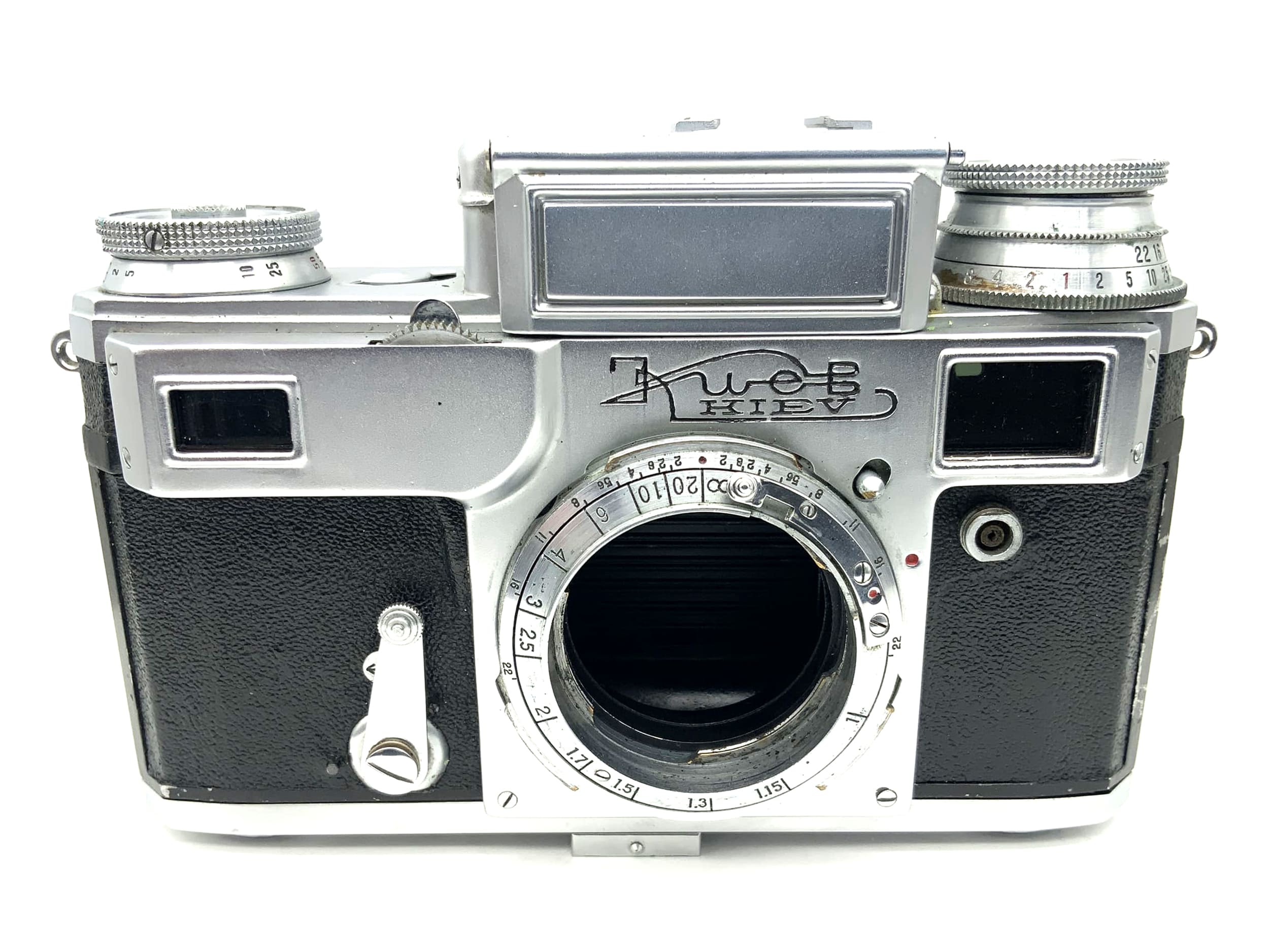 Arsenal Kiev 4 35mm viewfinder camera vintage USSR body (Contax RF) !Beli def