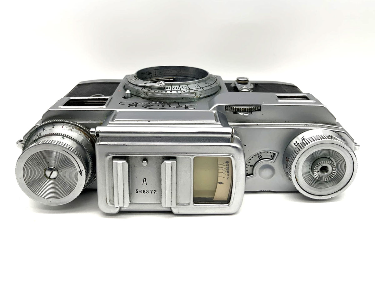 Appareil photo Arsenal Kiev 4 35 mm à viseur, boîtier vintage soviétique (Contax RF) !Beli def
