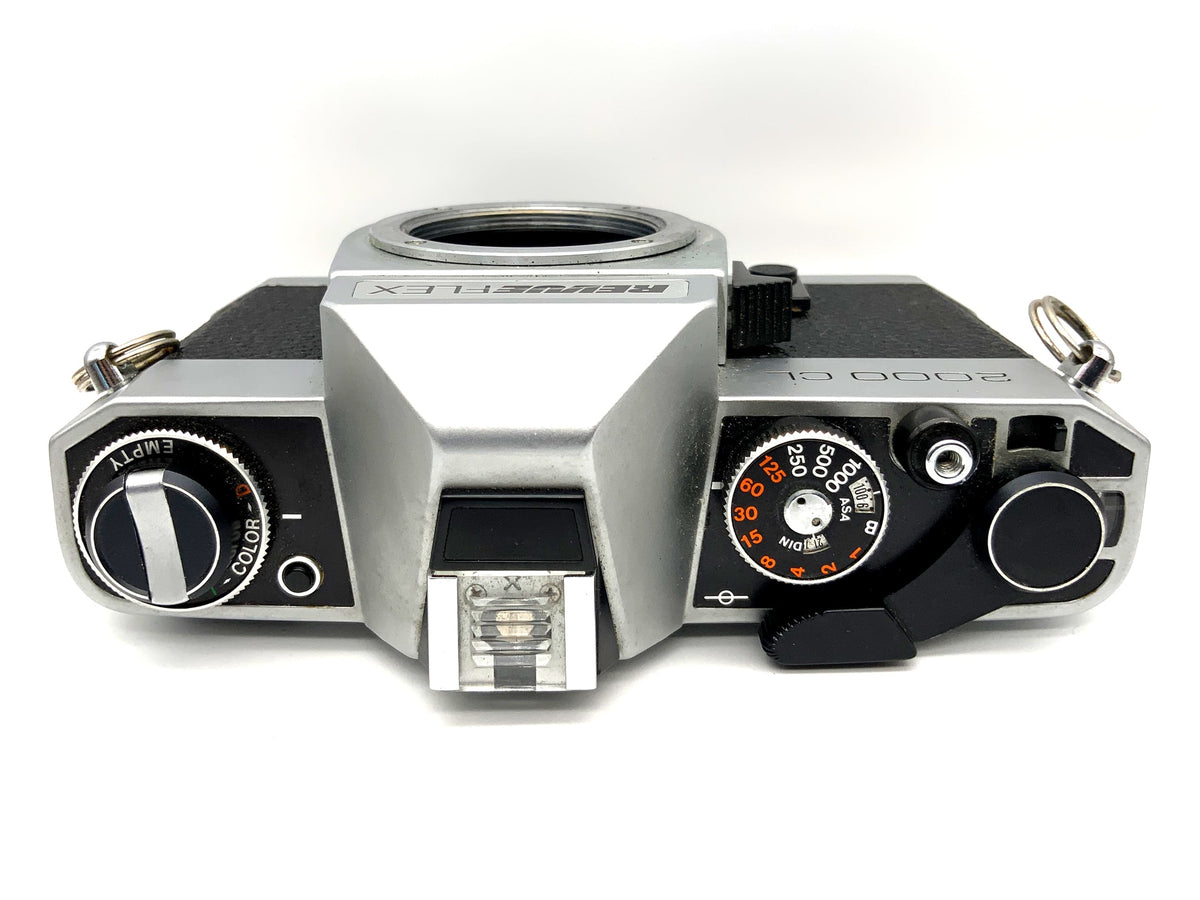 Revue Flex 2000 CL 35mm SLR camera body (M42) !Light meter defective!