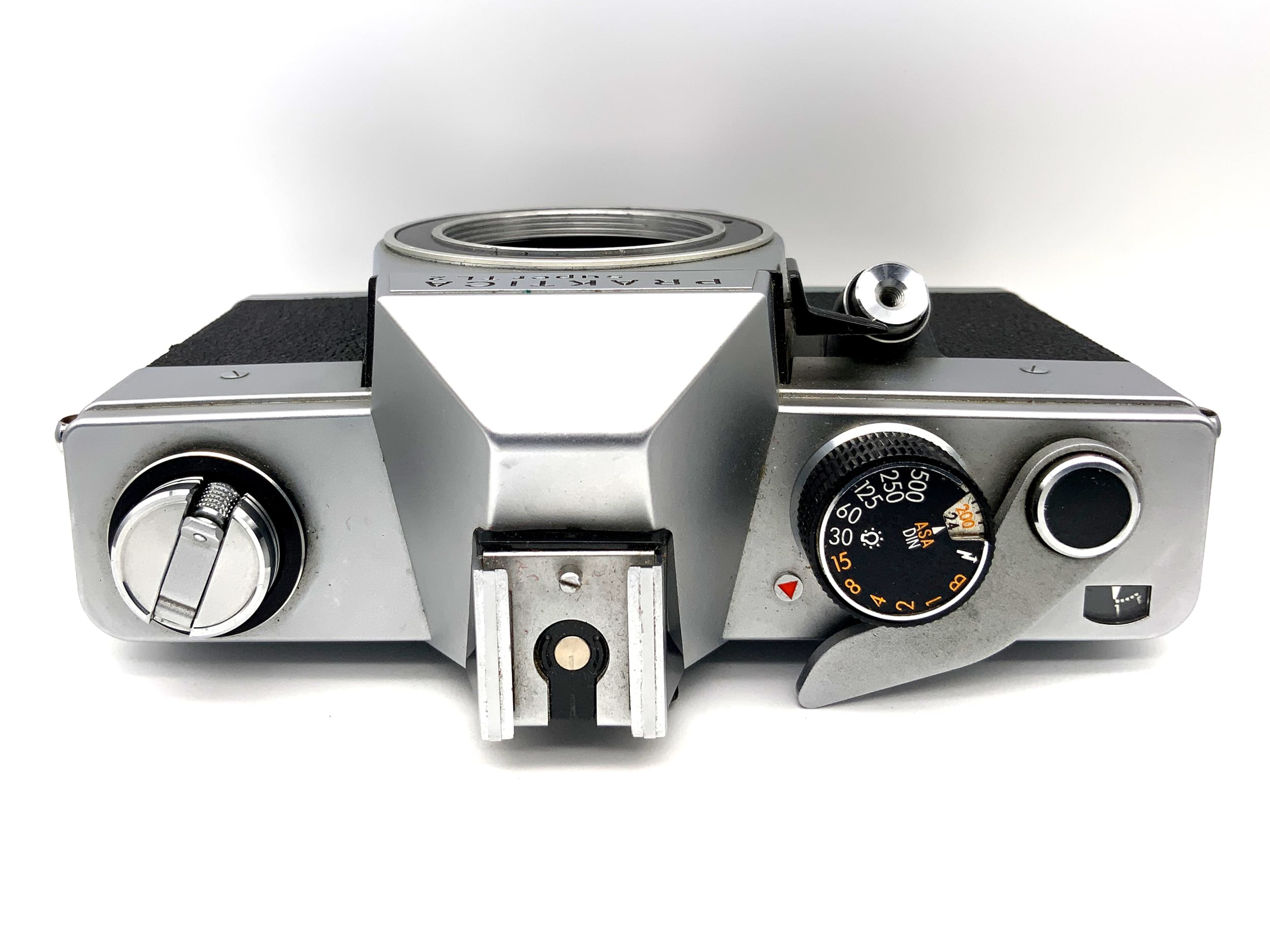Boîtier reflex Pentacon Praktica Super TL 2 35 mm (M42) ! Cellule photoélectrique défectueuse !