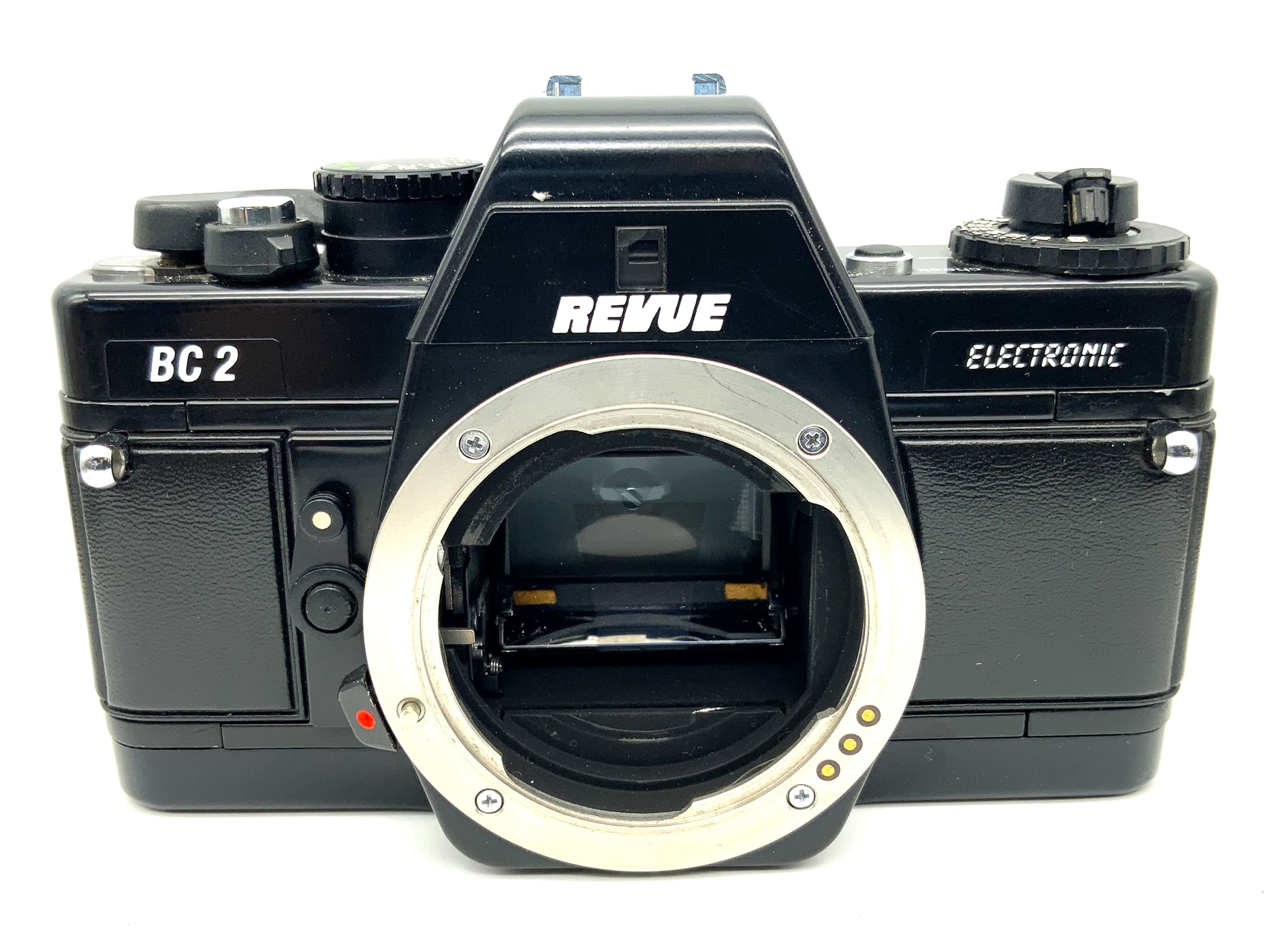 Boîtier électronique d'appareil photo reflex 35 mm Revue BC 2 ! Cellule posemétrique défectueuse !