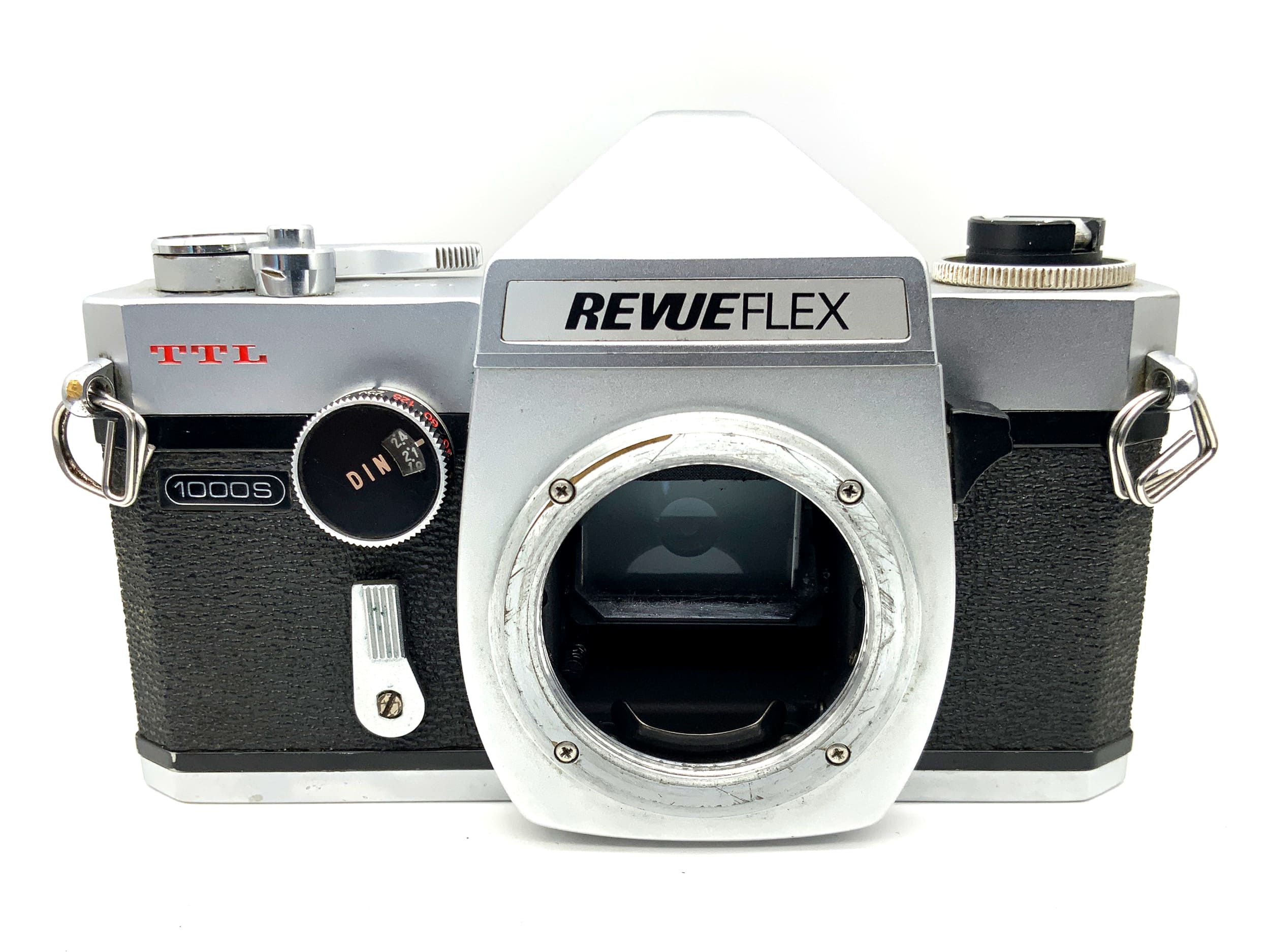 Boîtier TTL pour appareil photo reflex 35 mm Revue Flex 1000S ! Cellule de pose défectueuse !