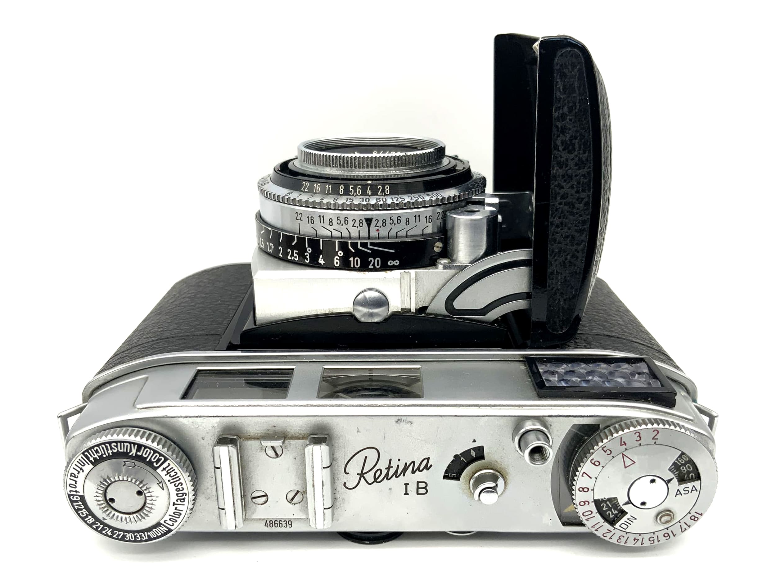 Appareil photo pliant Kodak Retina 1B avec objectif Xenar 1:2.8 50 mm IB Schneider Kreuznach