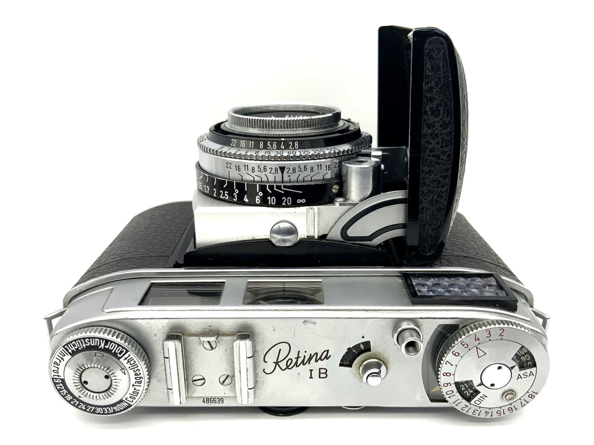 Appareil photo pliant Kodak Retina 1B avec objectif Xenar 1:2.8 50 mm IB Schneider Kreuznach