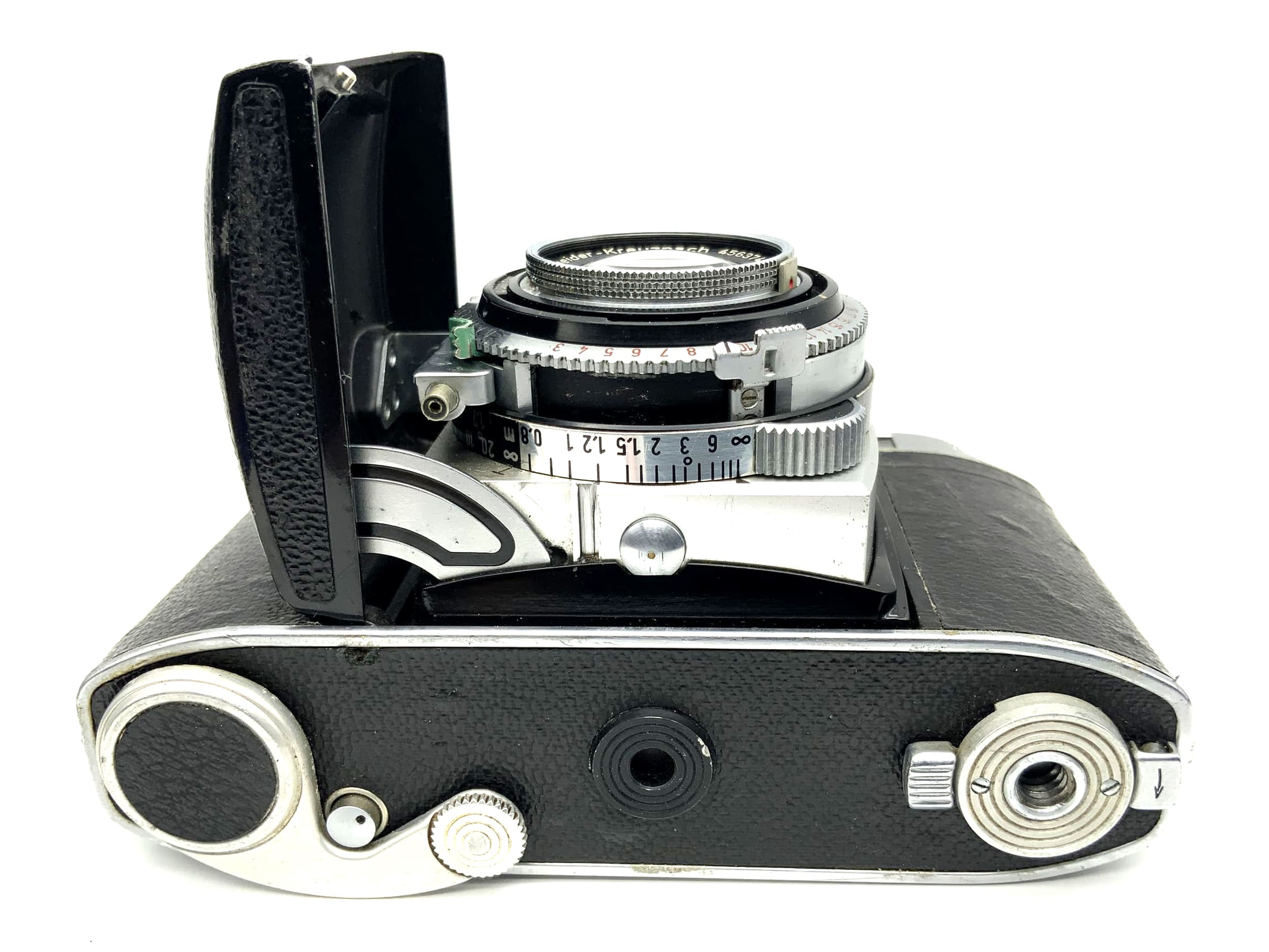 Appareil photo pliant Kodak Retina IIc avec objectif xénon rouge 50 mm 1:2.8 C 2c, télémètre Big C