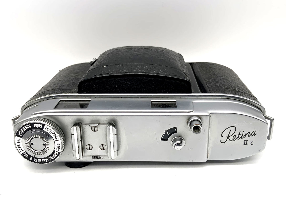 Appareil photo pliant Kodak Retina IIc avec objectif xénon rouge 50 mm 1:2.8 C 2c, télémètre Big C