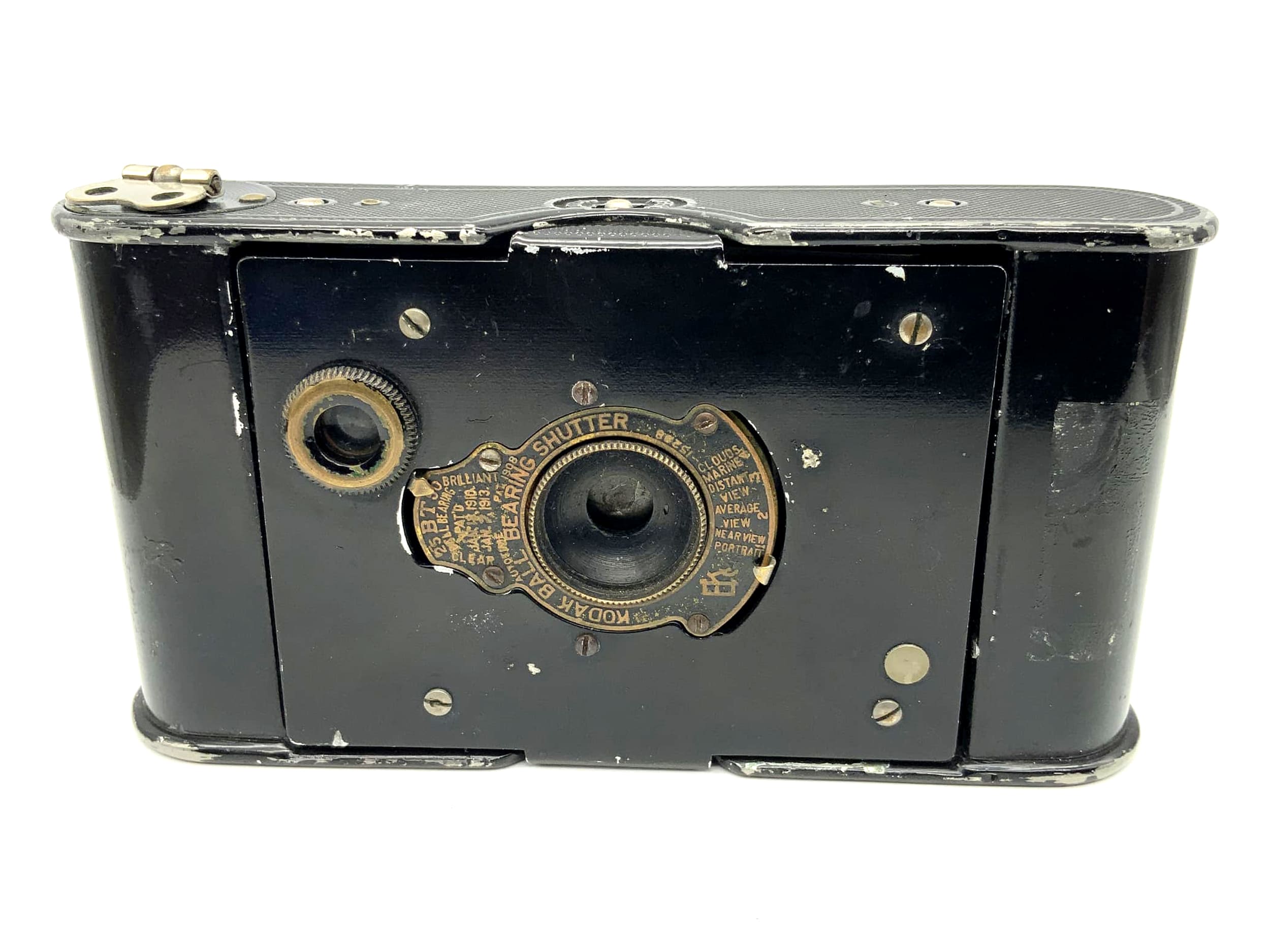 Appareil photo argentique pliable à obturateur à roulement à billes Kodak