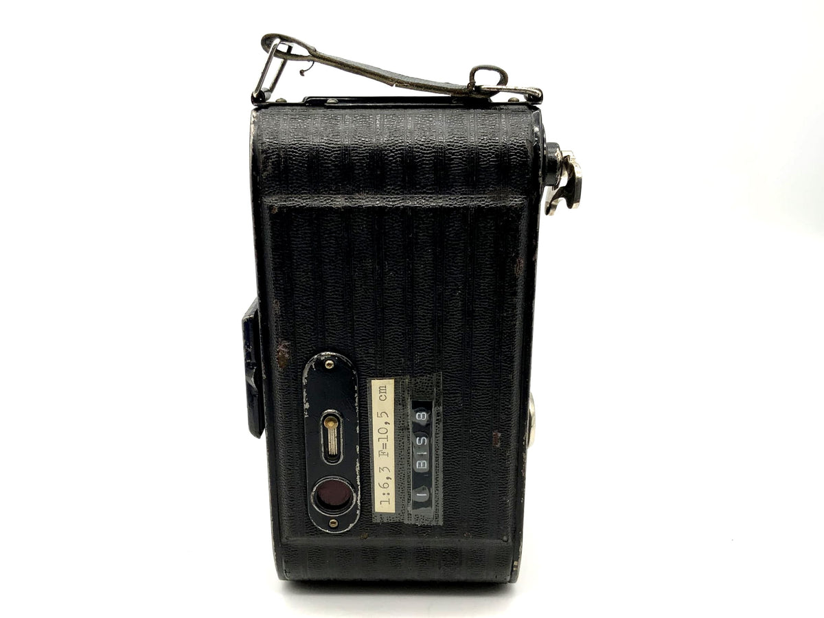 Appareil photo pliant Balda Juwella avec objectif Anastigmat 1:6.3 105 mm 10,5 cm