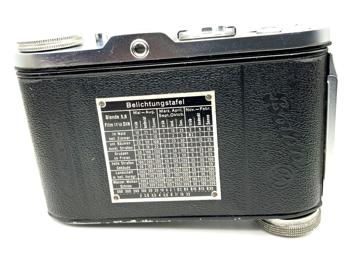 Balda Rigona folding camera with Rigonar 1:3.5 50mm red C Pronto