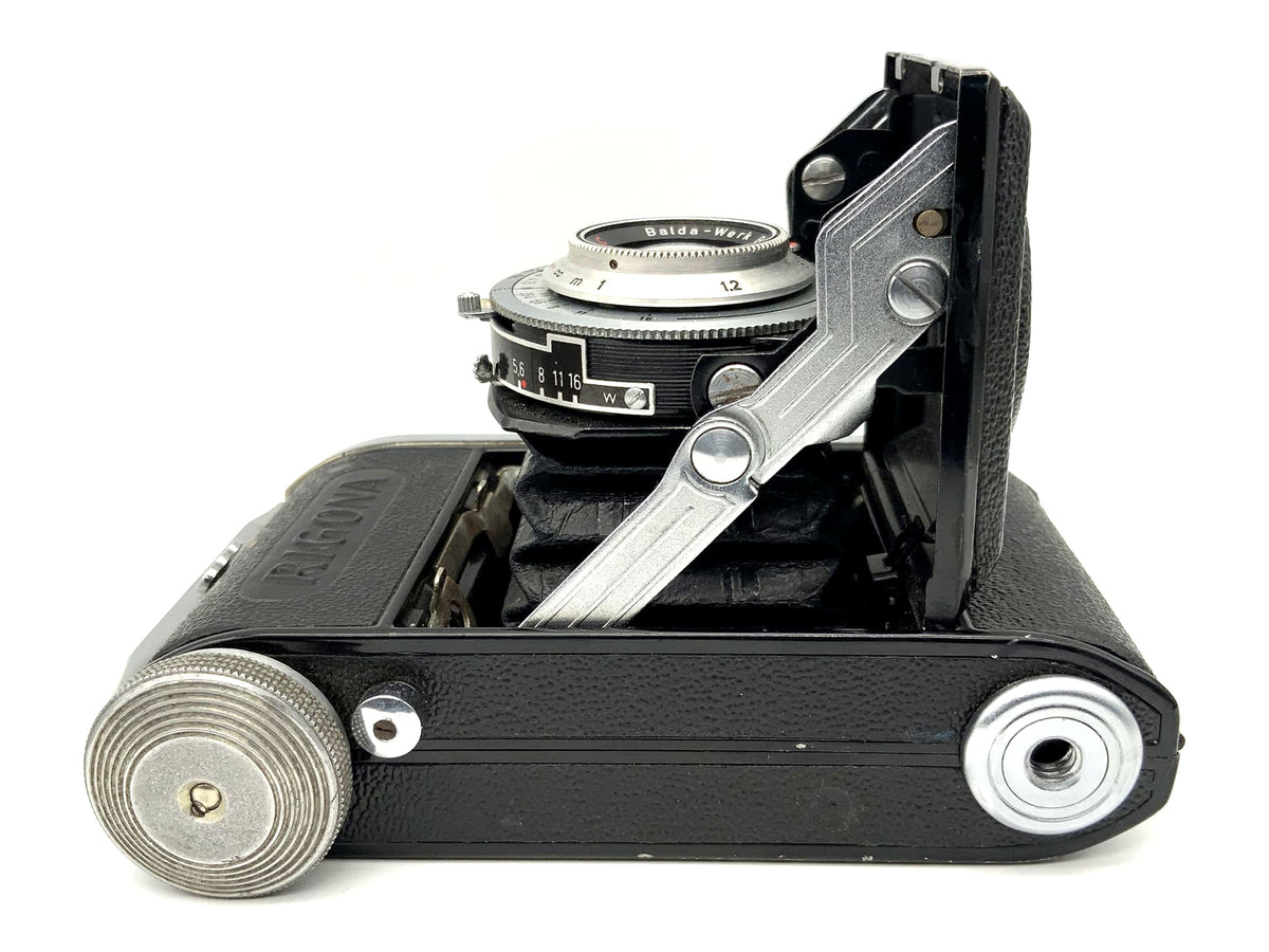 Appareil photo pliant Balda Rigona avec objectif rouge C Pronto Rigonar 1:3.5 50mm