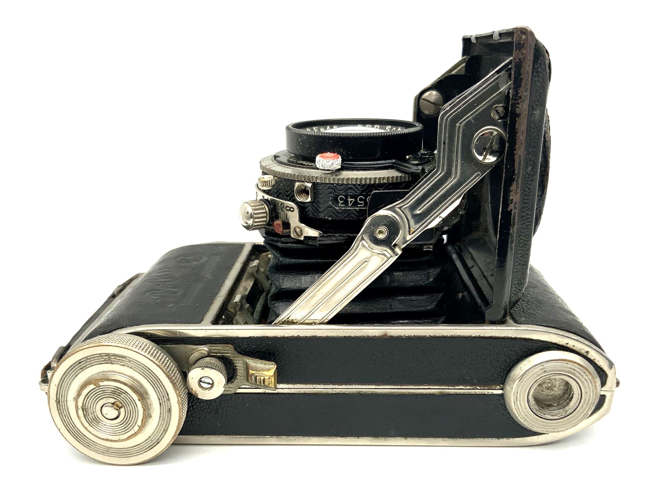 Balda Baldina folding camera with xenon 1:2 4.5cm DPR Schneider Kreuznach