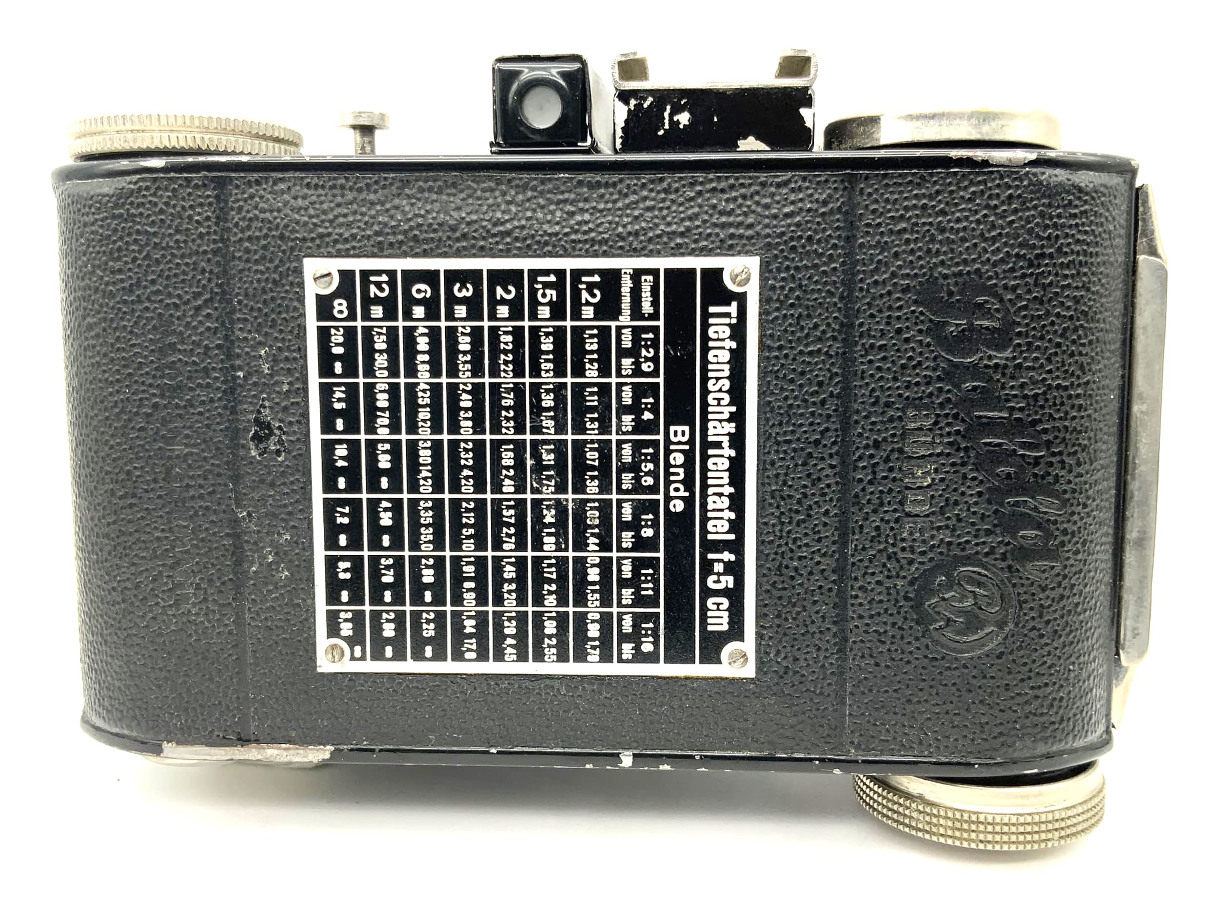 Balda Baldalette folding camera with Radionar 1:2.9 50mm Prontor II lens