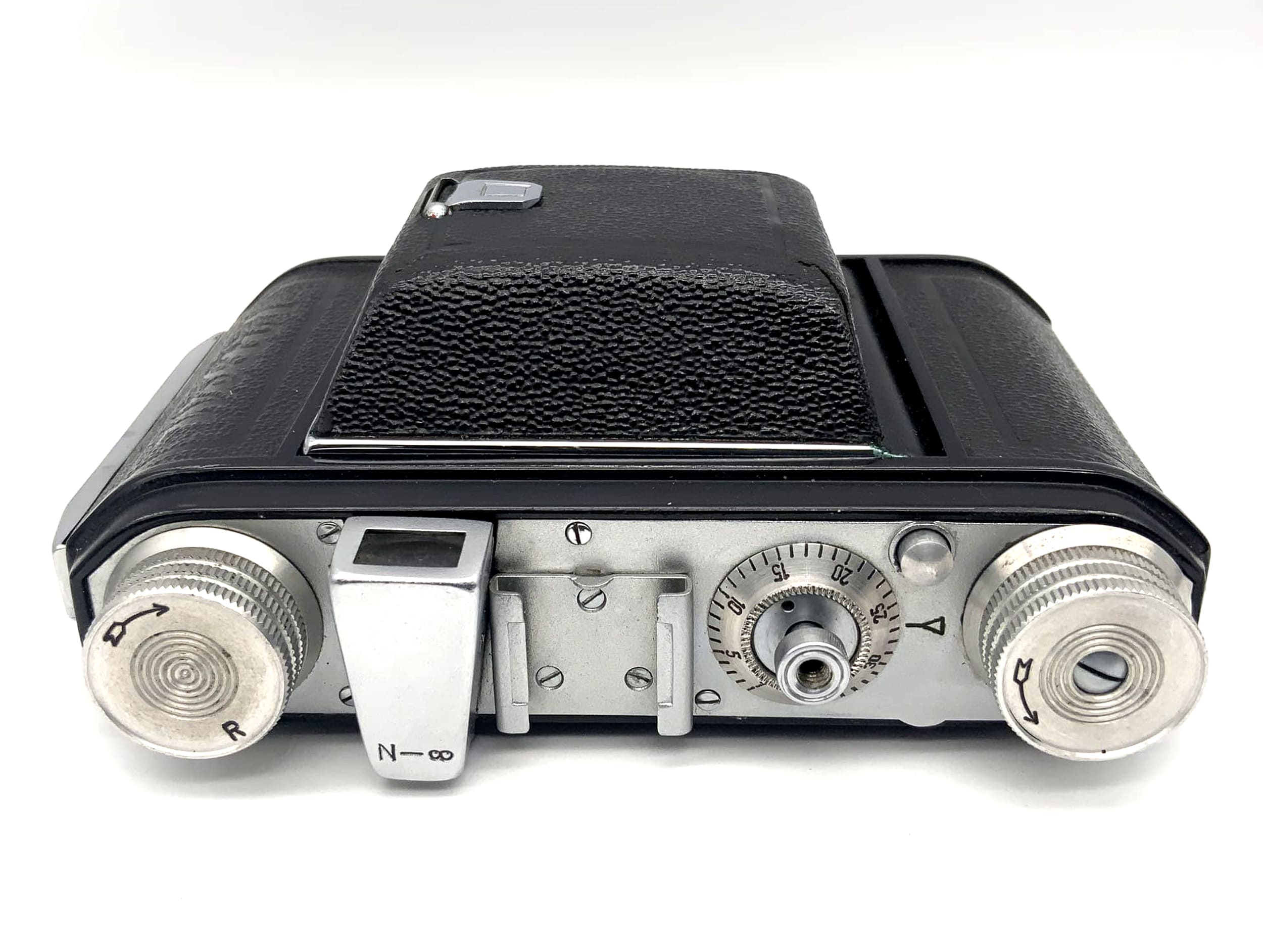 Appareil photo pliant Welta Welti I avec objectif Meyer Optik Trioplan 1:2.9 50mm rouge V Cludor