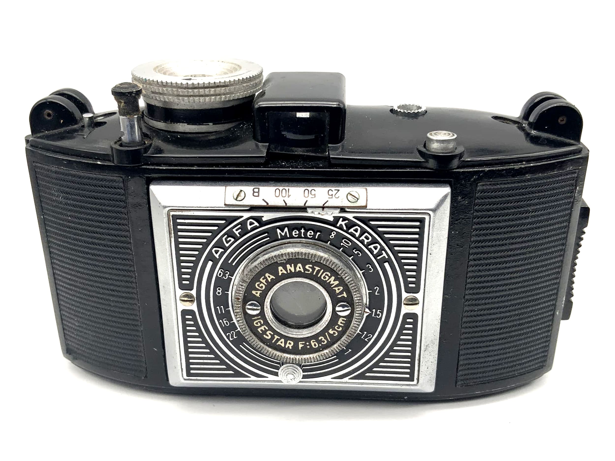 Appareil photo pliant Agfa Karat avec objectif Anastigmat Igestar 1:6.3 5cm 50mm