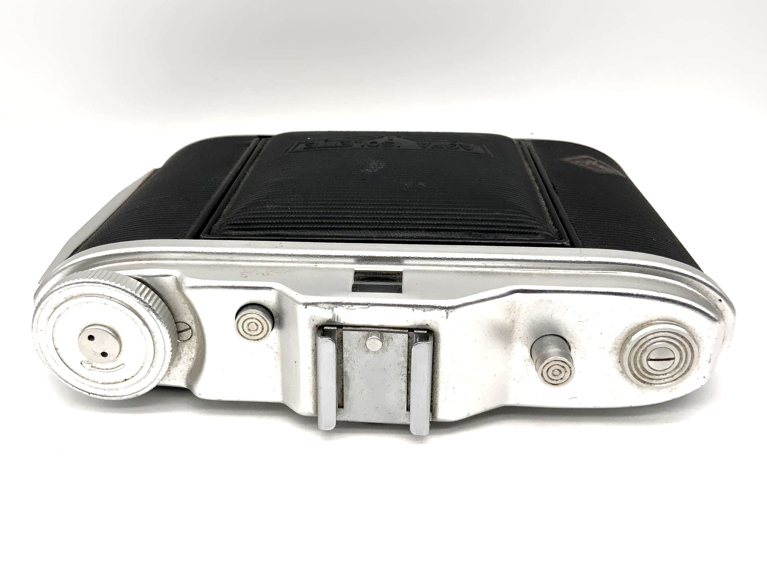 Agfa Isolette I Klappkamera mit Agnar 1:4.5 85mm 1 Vario Analogkamera 6x6