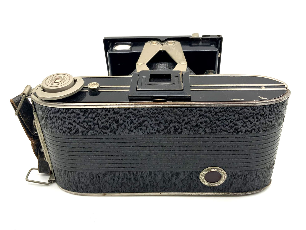 Appareil photo pliant Agfa Billy-Clack avec film Bilinar 1:11, à soufflet, analogique
