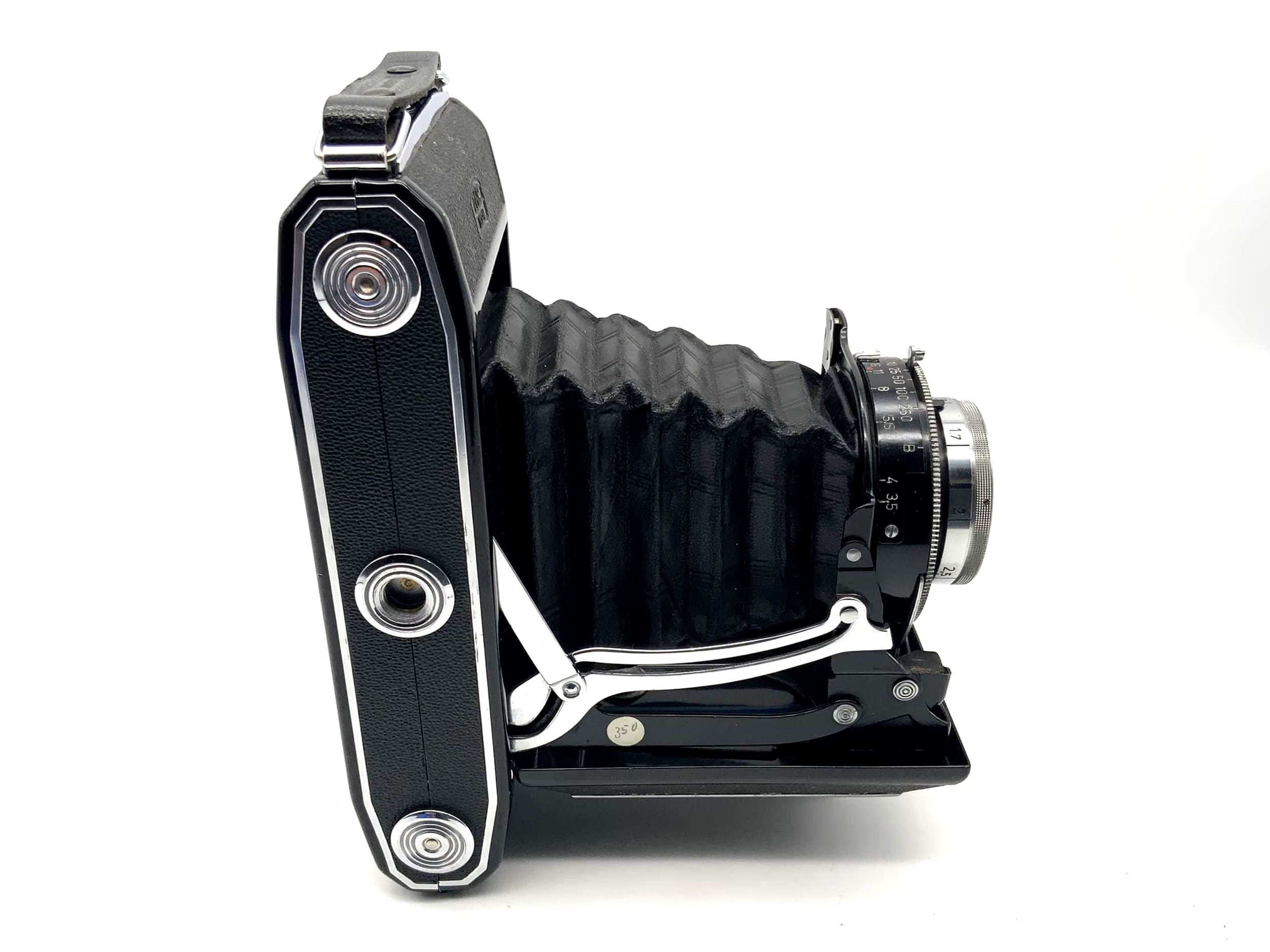 Appareil photo pliant Zeiss Ikon Ikonta 521/2 avec objectif Novar Anastigmat 1:3.5 105mm Prontor-S