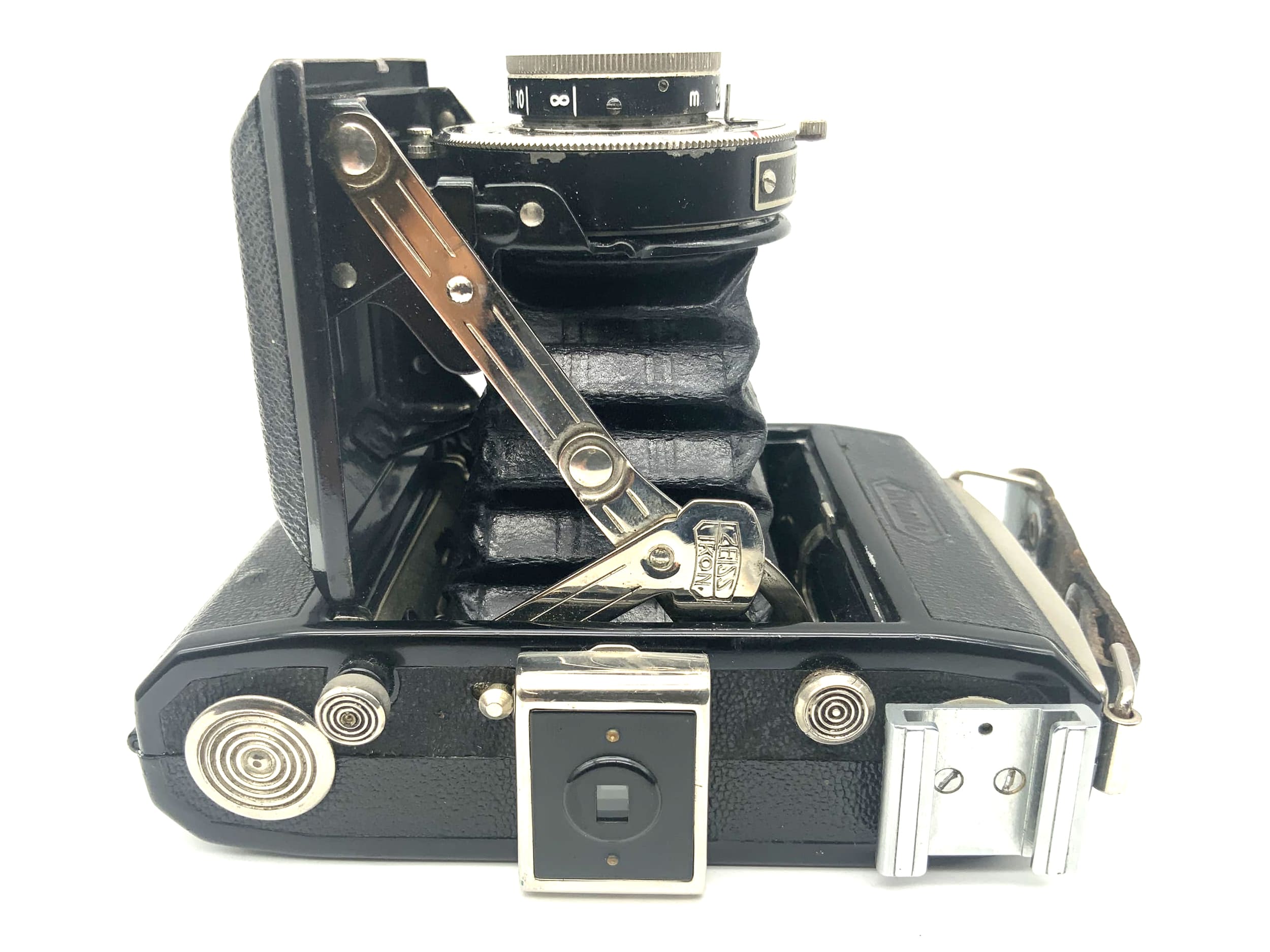 Zeiss Ikon Ikonta 520 folding camera with Novar Anastigmat 1:4.5 7.5cm 75mm Telma