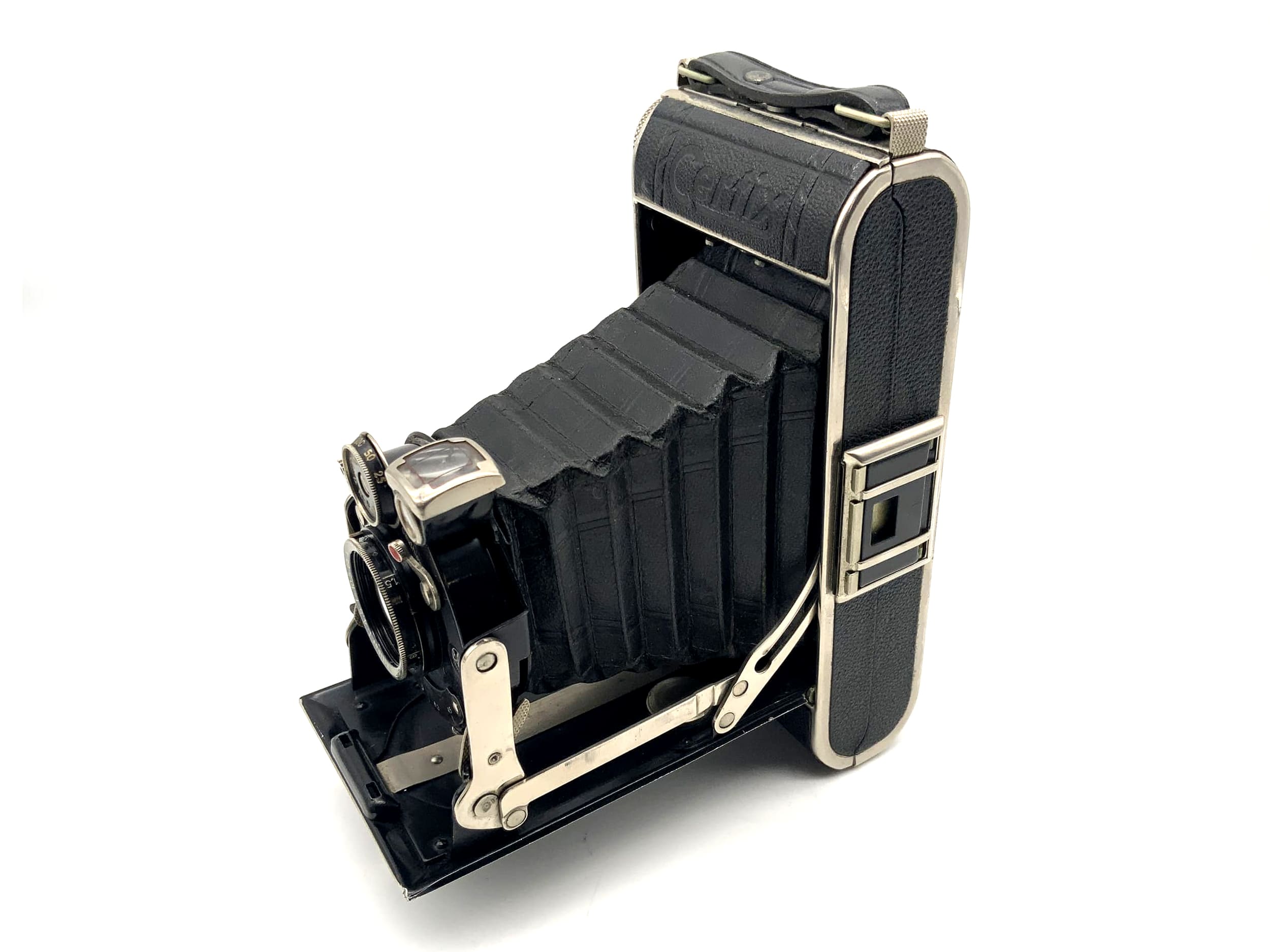 Appareil photo pliant Certo Certix avec objectif Anastigmat Actinar 1:4,5 10,5 cm 105 mm