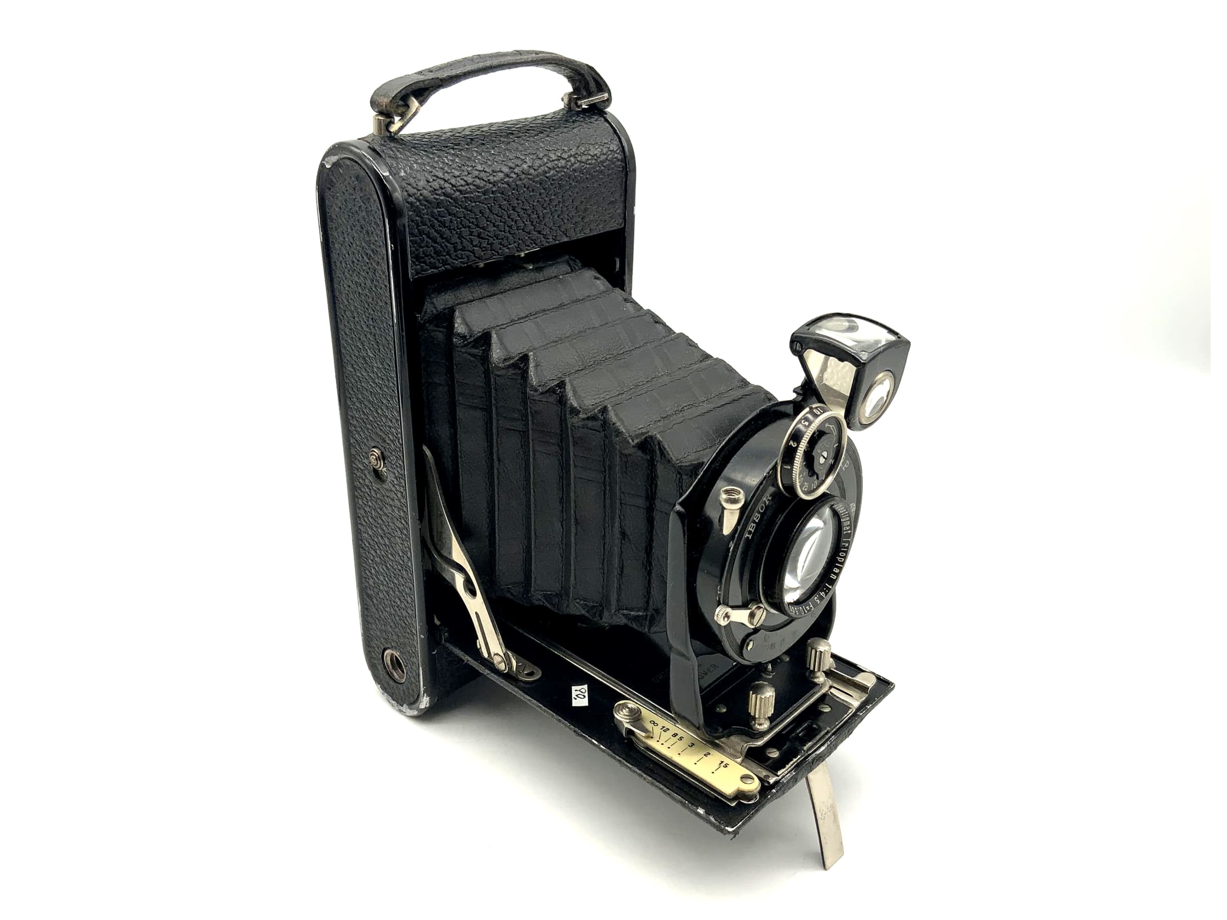 Appareil photo pliant Orion Rio 84 avec objectif Meyer Görlitz Trioplan 1:4.5 10,5 cm, Orionwerk