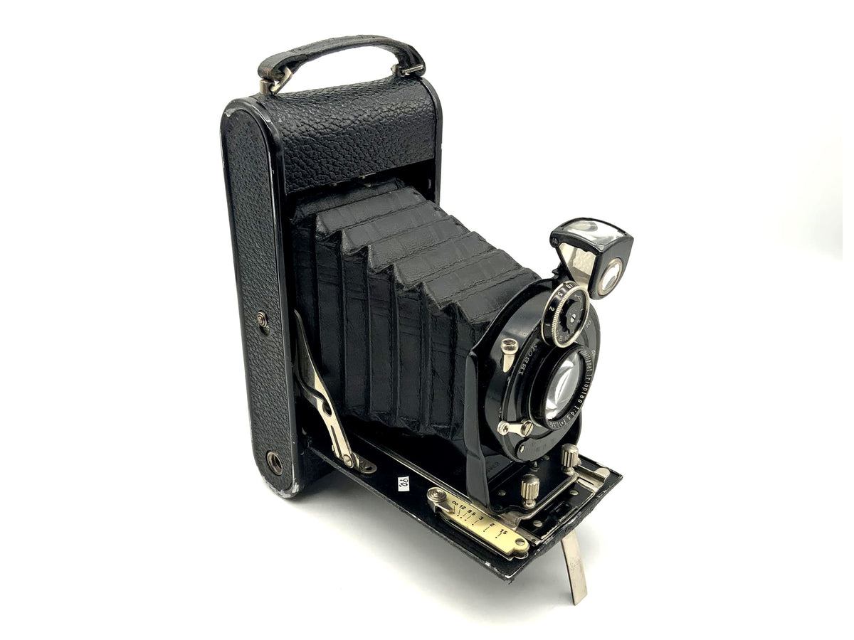 Appareil photo pliant Orion Rio 84 avec objectif Meyer Görlitz Trioplan 1:4.5 10,5 cm, Orionwerk